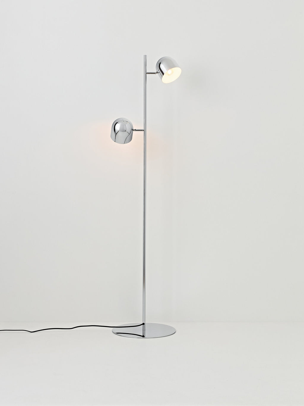 Lampadaire en métal Flyte - Argenté