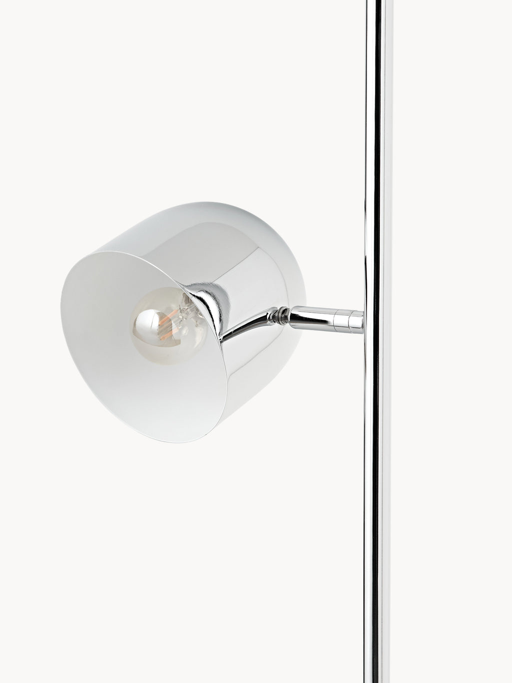 Lampadaire en métal Flyte - Argenté