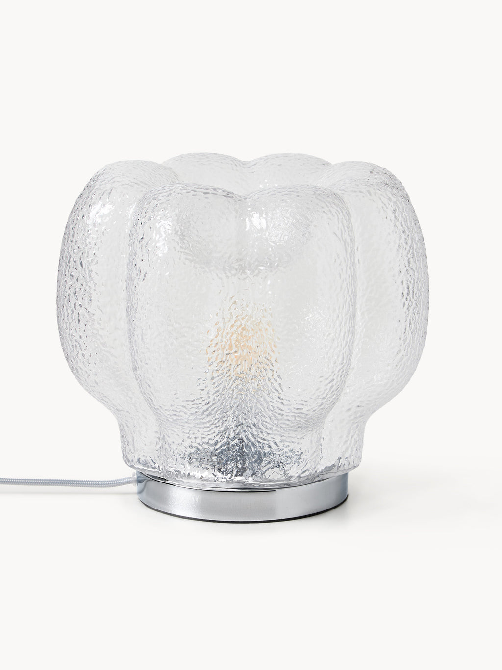 Petite lampe à poser en verre Nor - Transparent