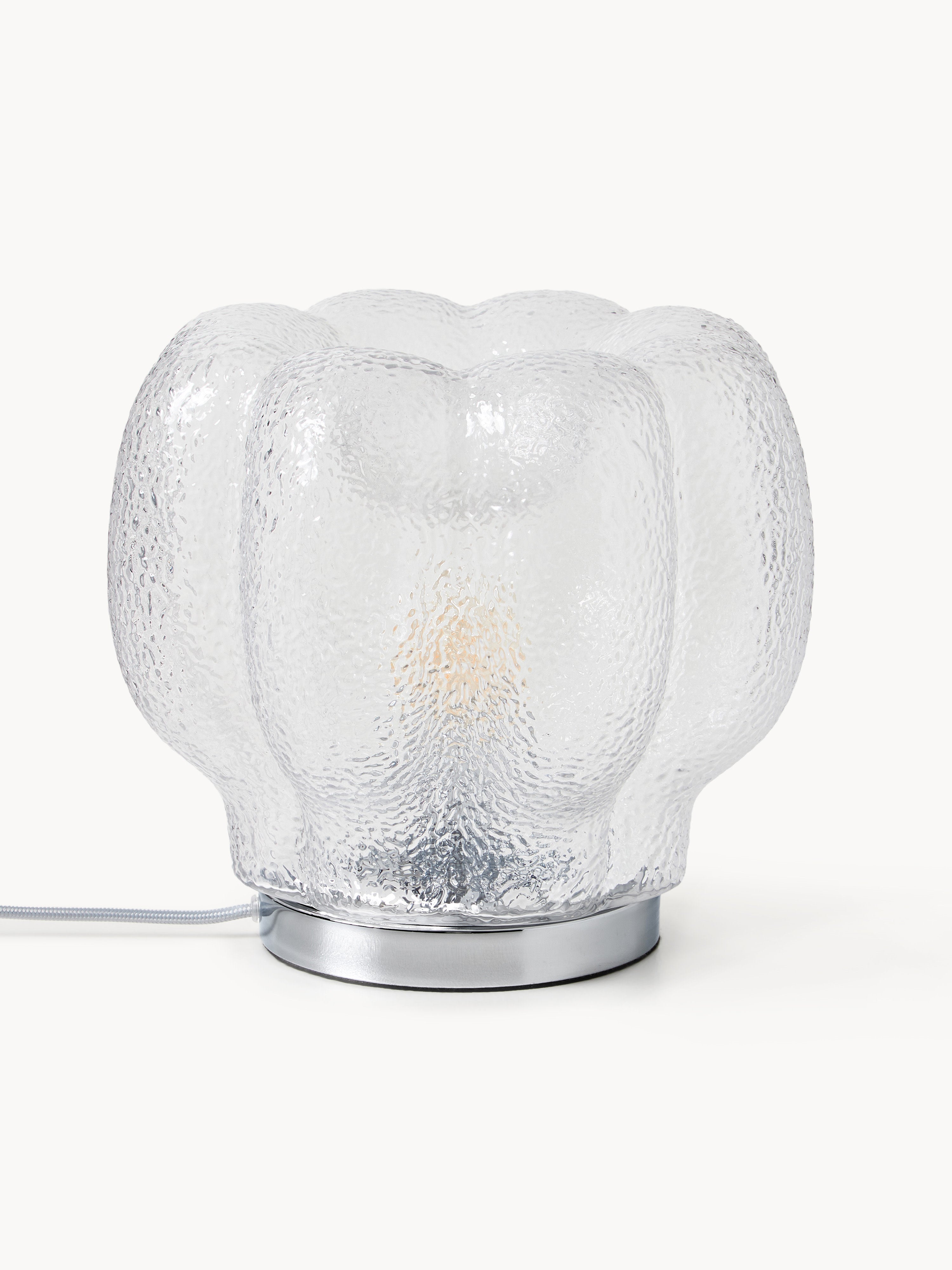 Petite lampe à poser en verre Nor - Transparent