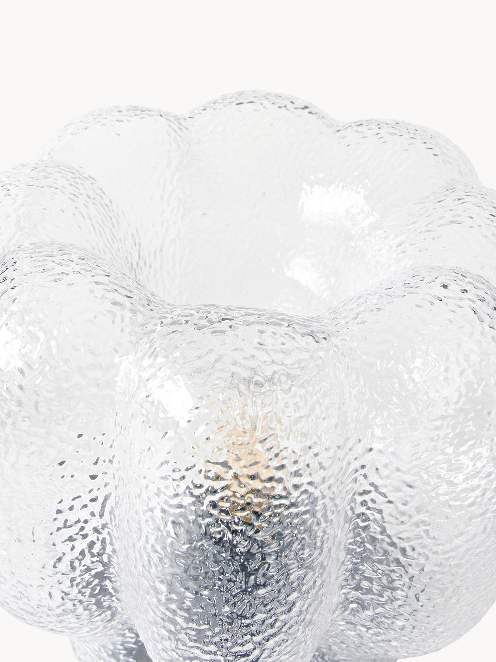 Petite lampe à poser en verre Nor - Transparent