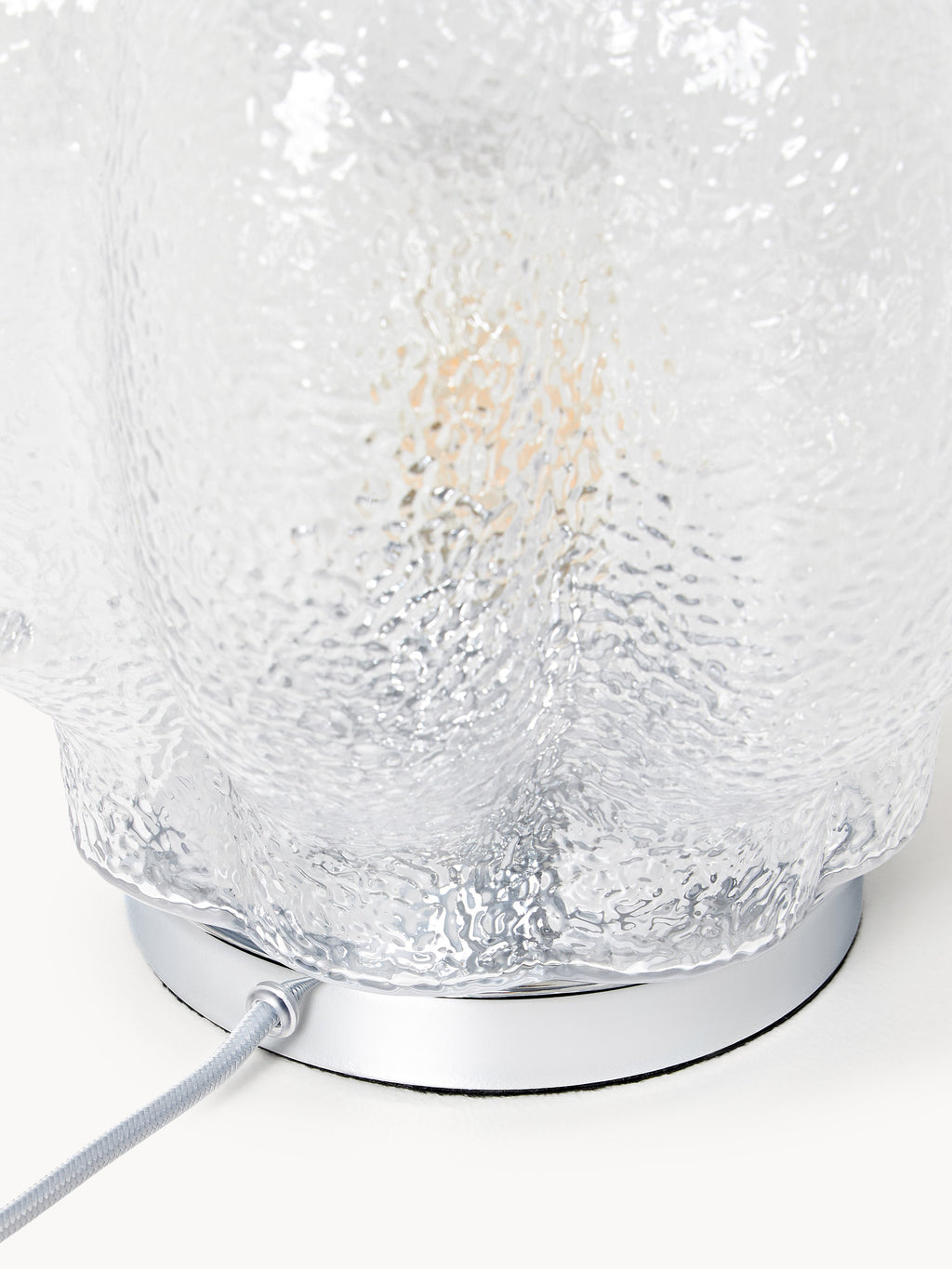 Petite lampe à poser en verre Nor - Transparent