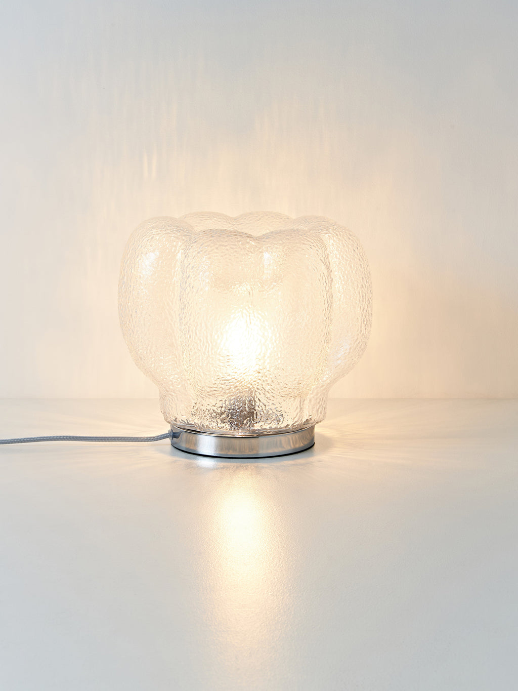 Petite lampe à poser en verre Nor - Transparent