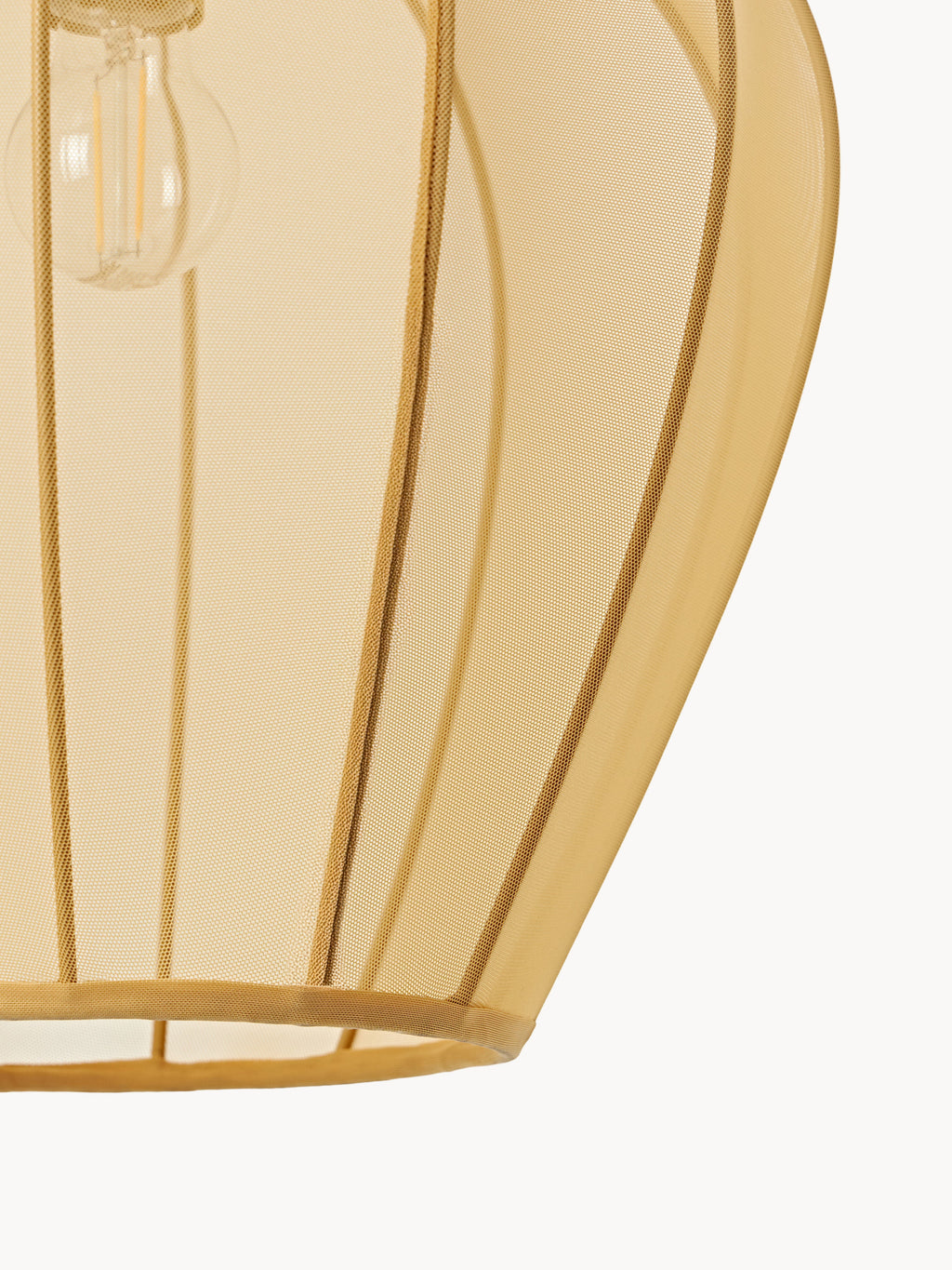 Suspension en tulle Paavo - Jaune ocre