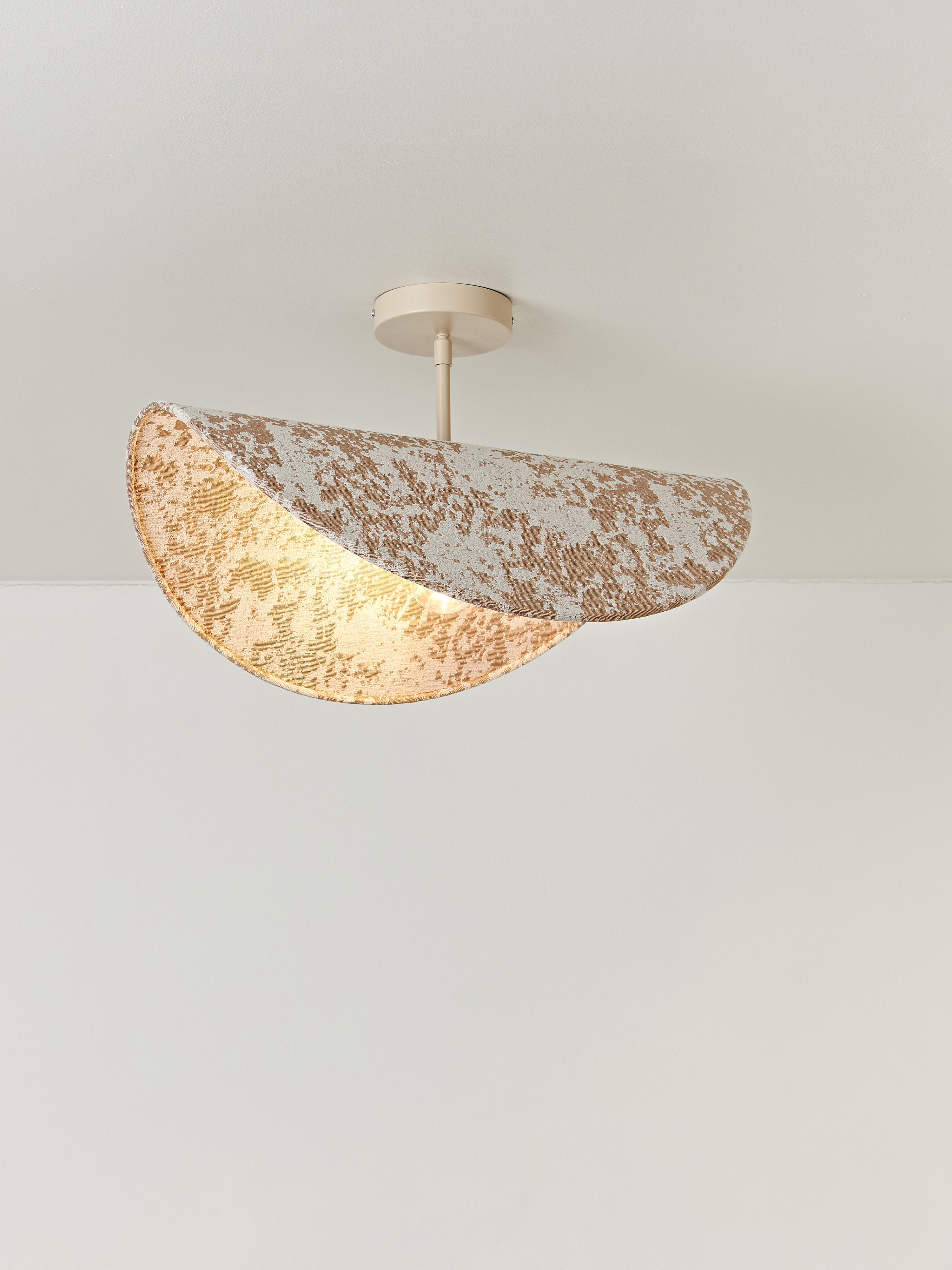 Plafonnier design Aadam - Beige clair, beige