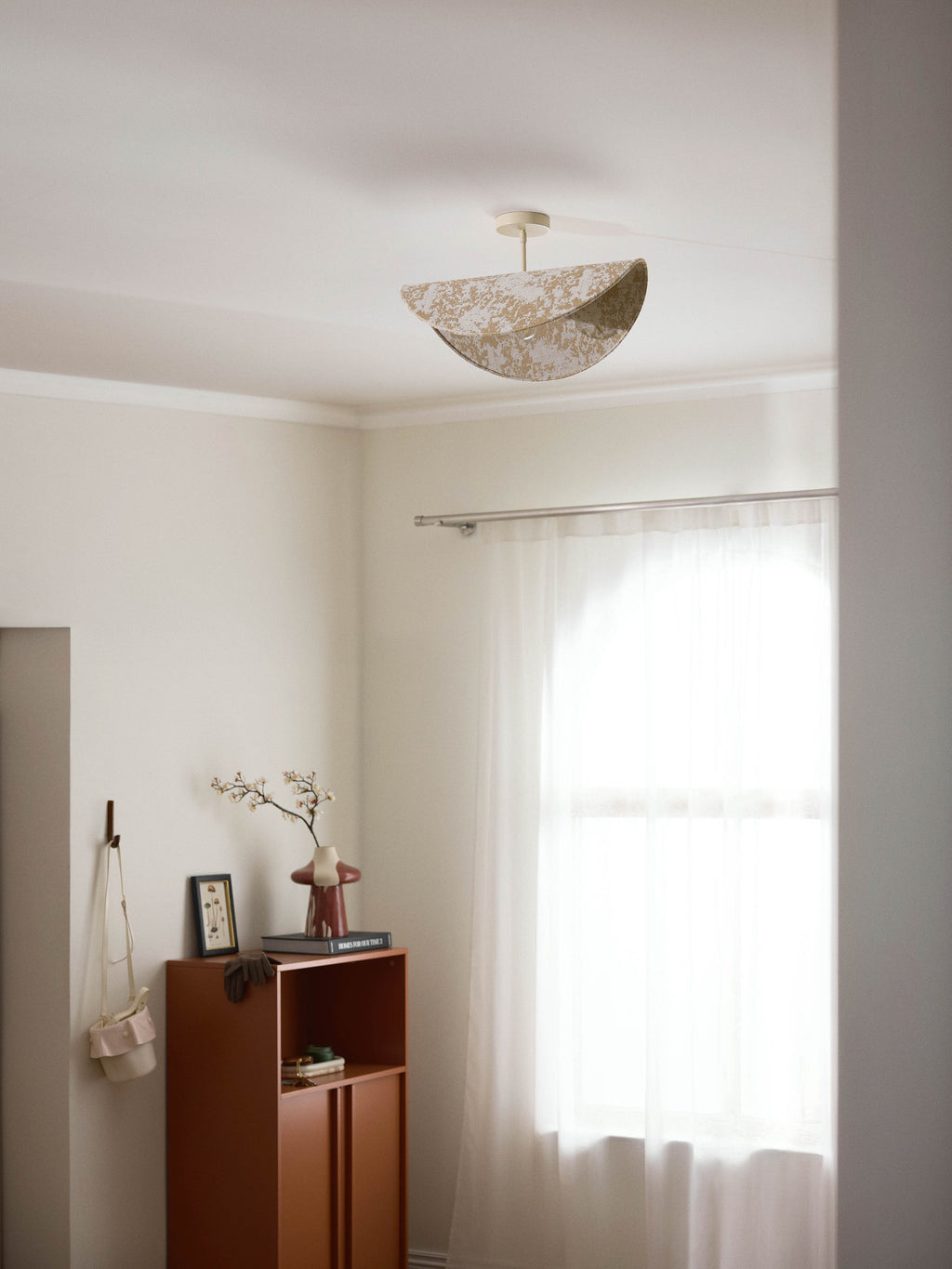 Plafonnier design Aadam - Beige clair, beige