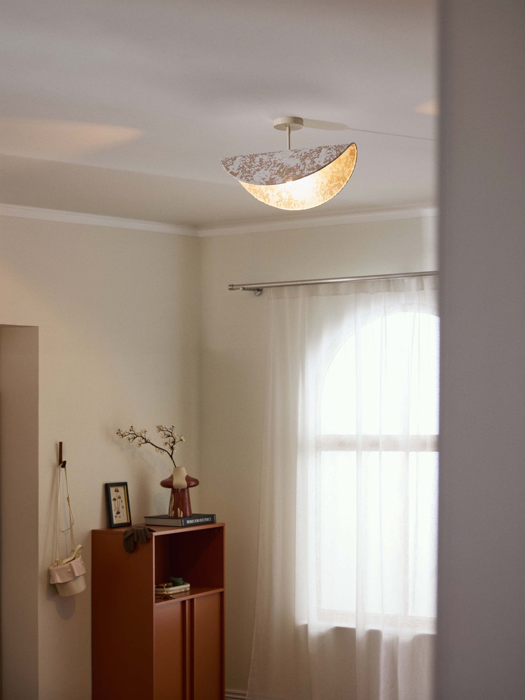 Plafonnier design Aadam - Beige clair, beige