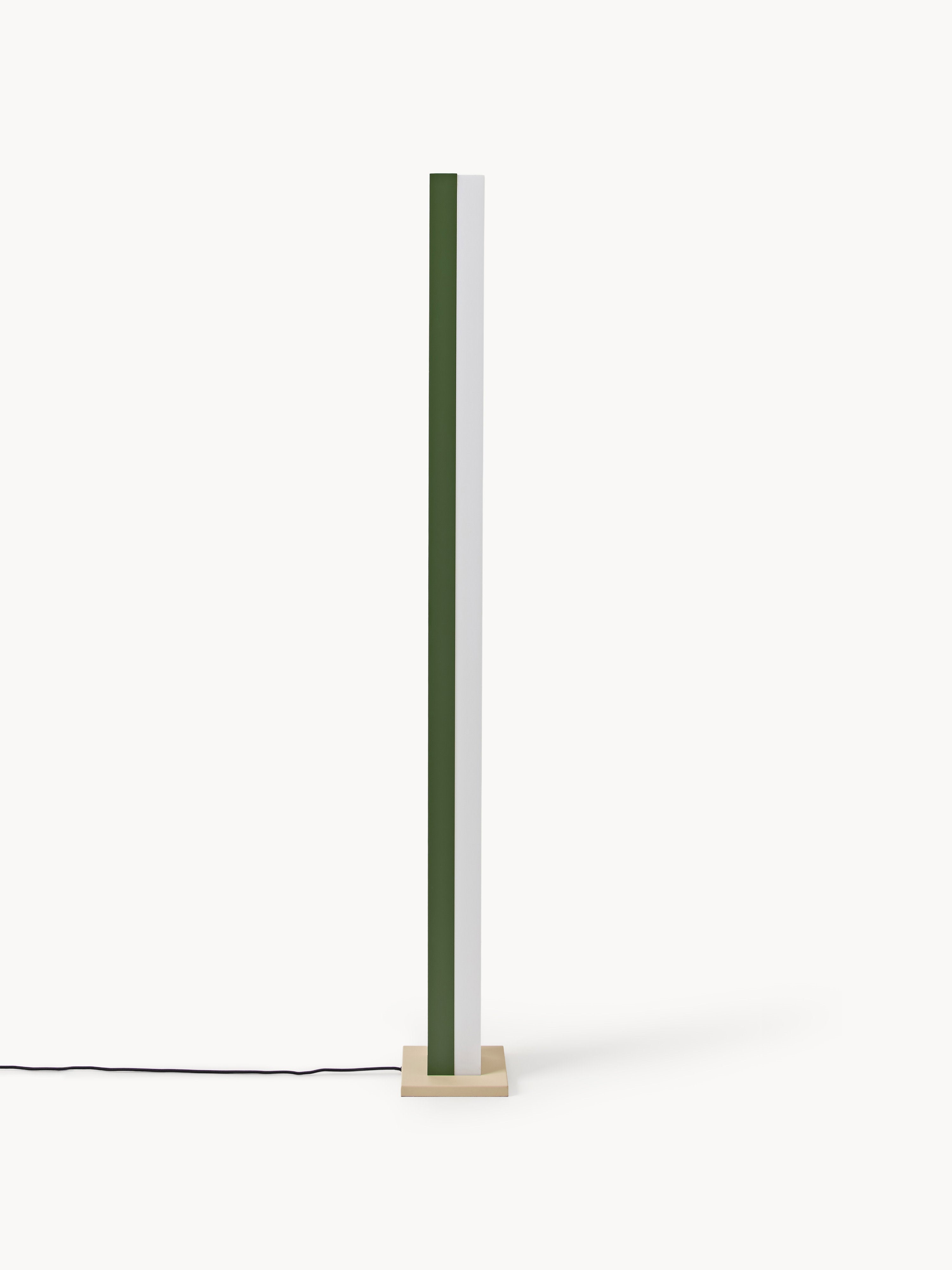 Lampadaire LED à intensité variable Compton - Vert, beige clair, gris clair