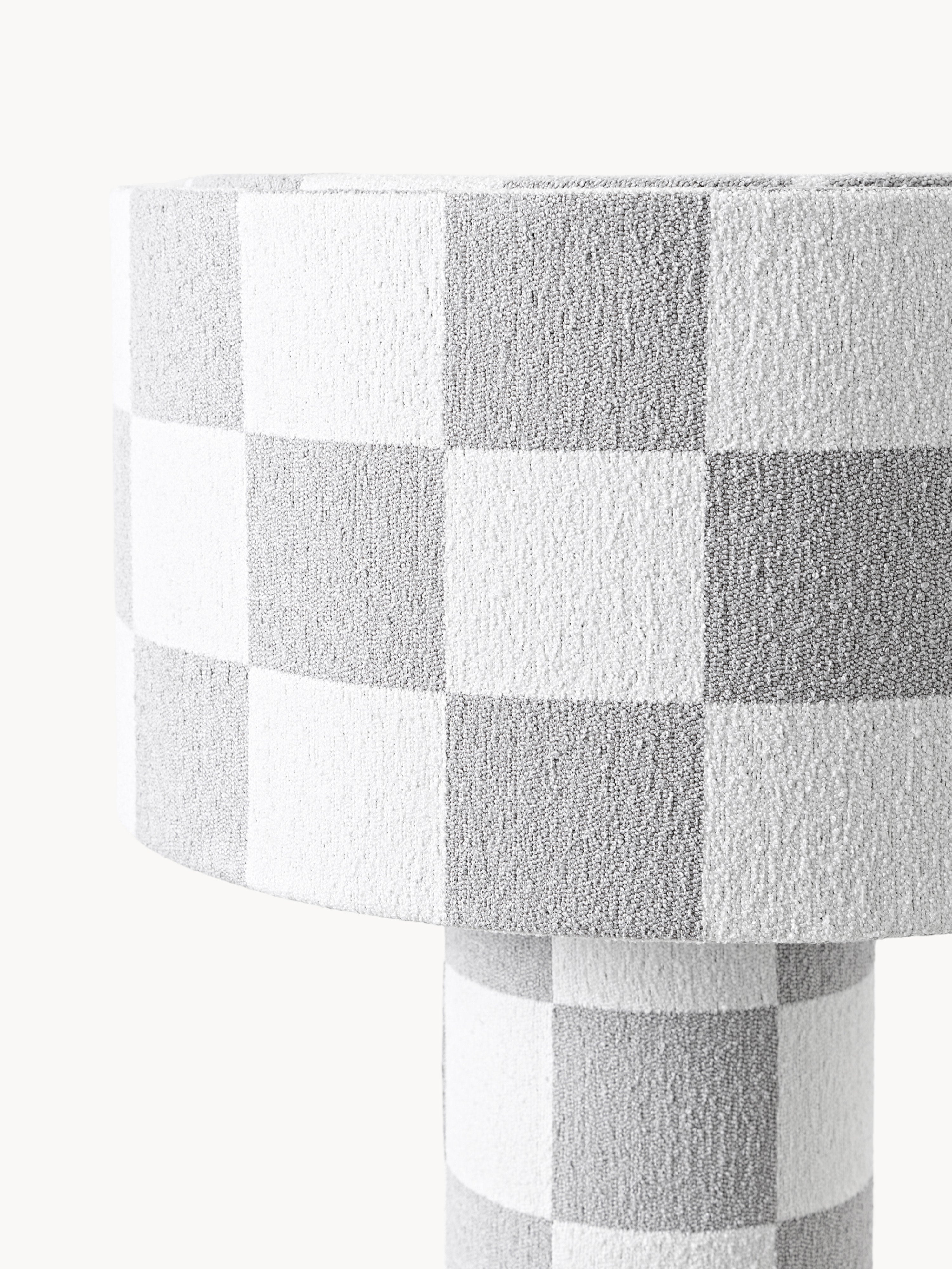 Westwing | Brynn, Lampadaire Pied - Gris clair, blanc