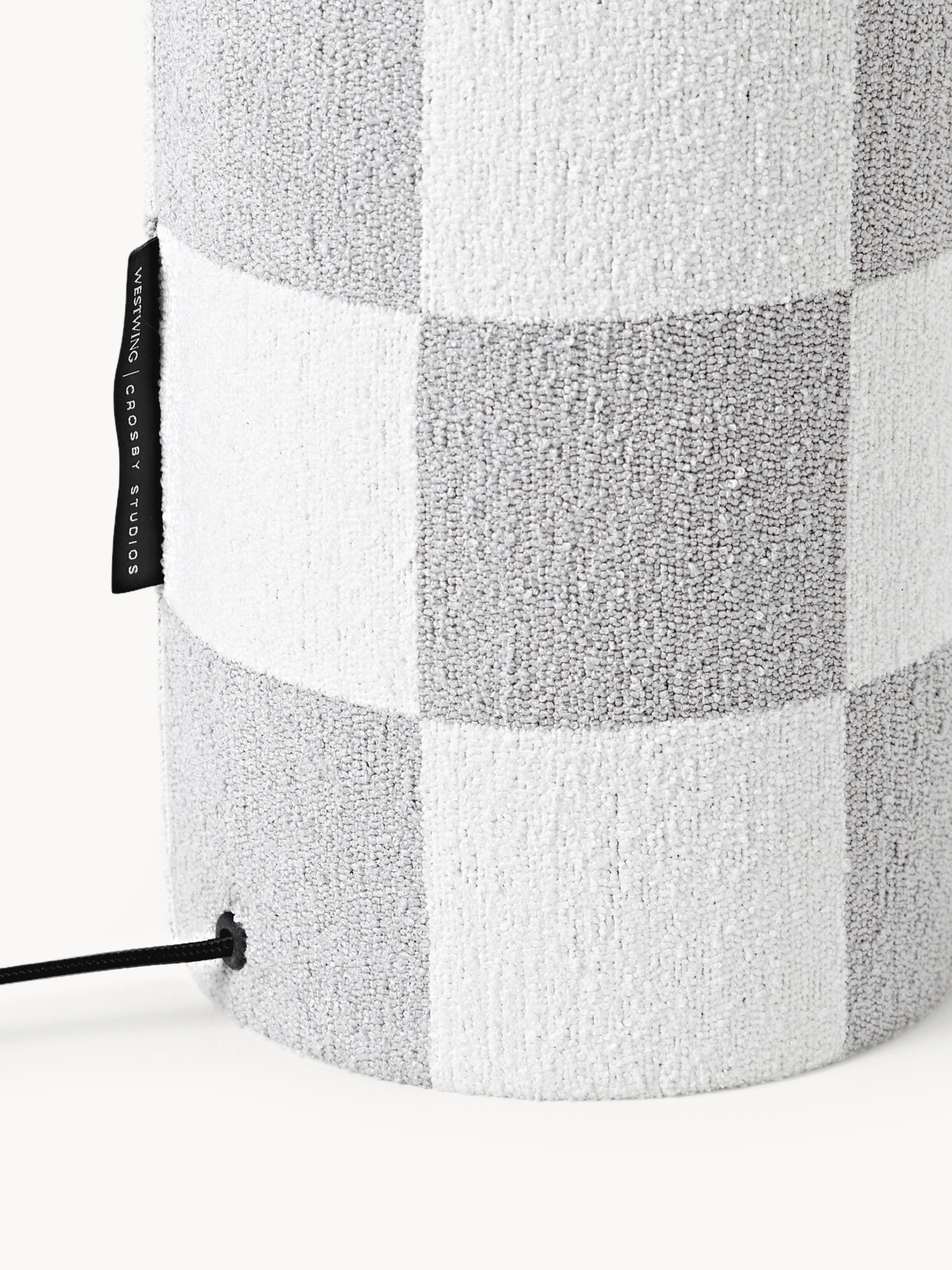 Westwing | Brynn, Lampadaire Pied - Gris clair, blanc