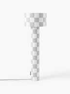 Westwing | Brynn, Lampadaire Pied - Gris clair, blanc