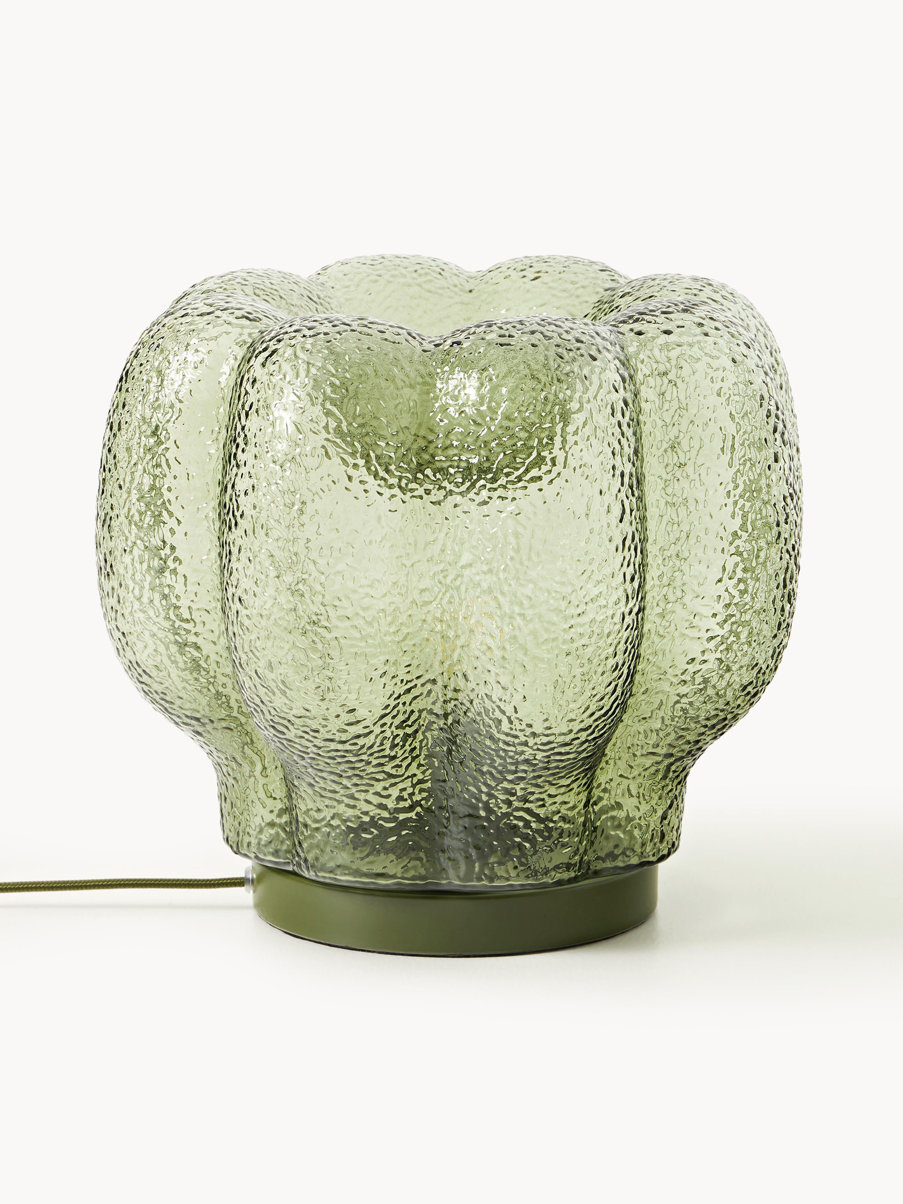 Petite lampe à poser en verre Nor - Vert