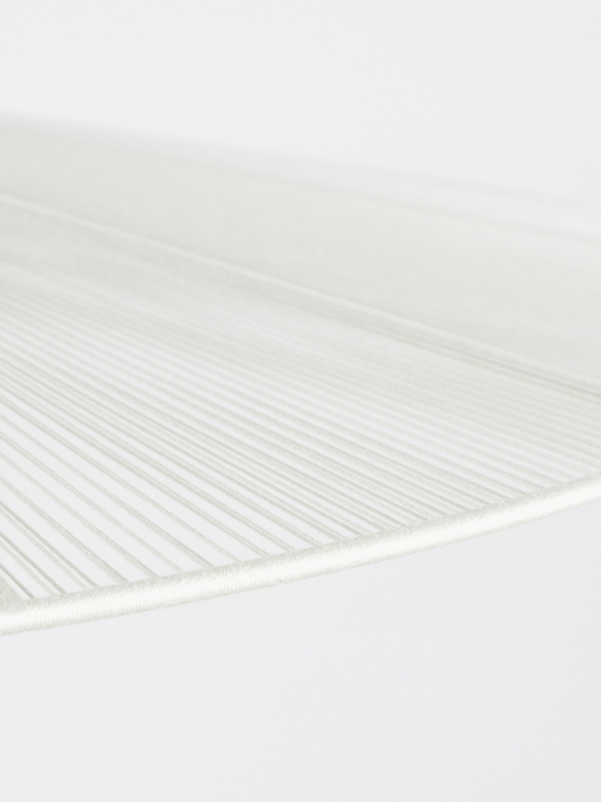 Grande suspension Sal, Ø 80 cm - Blanc cassé, beige