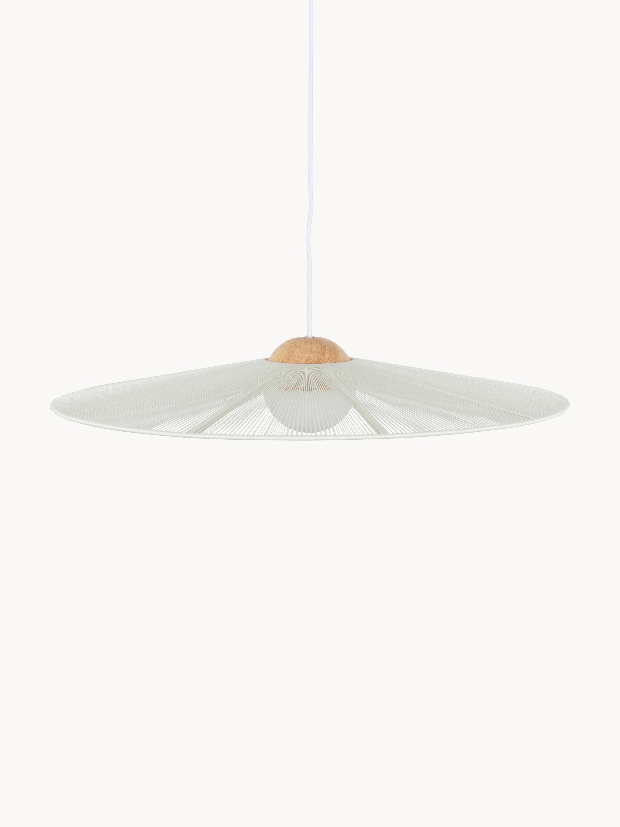 Suspension Sal, Ø 65 cm - Blanc cassé, beige
