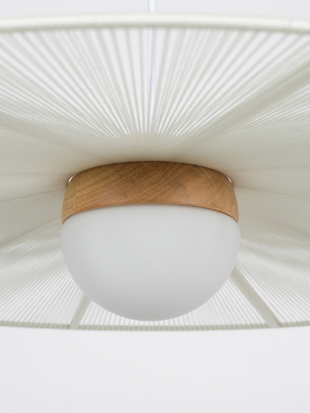 Suspension Sal, Ø 65 cm - Blanc cassé, beige