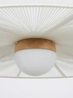 Suspension Sal, Ø 65 cm - Blanc cassé, beige