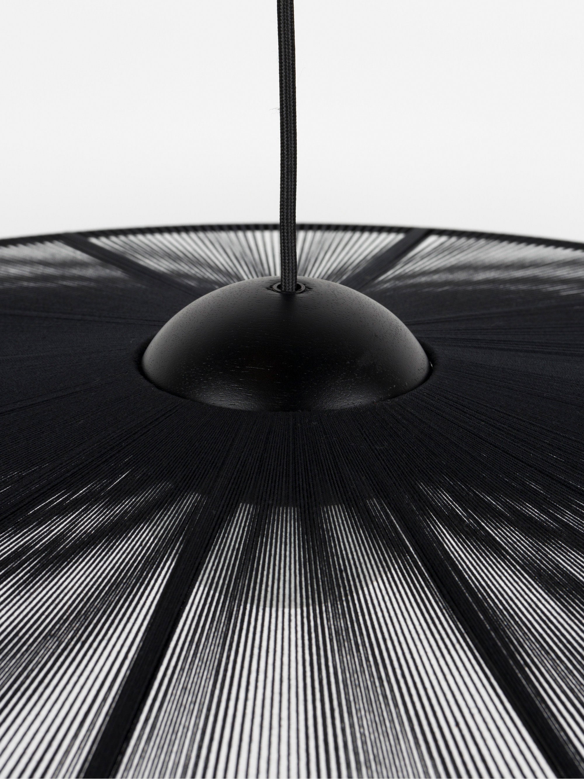 Grande suspension Sal, Ø 80 cm - Noir