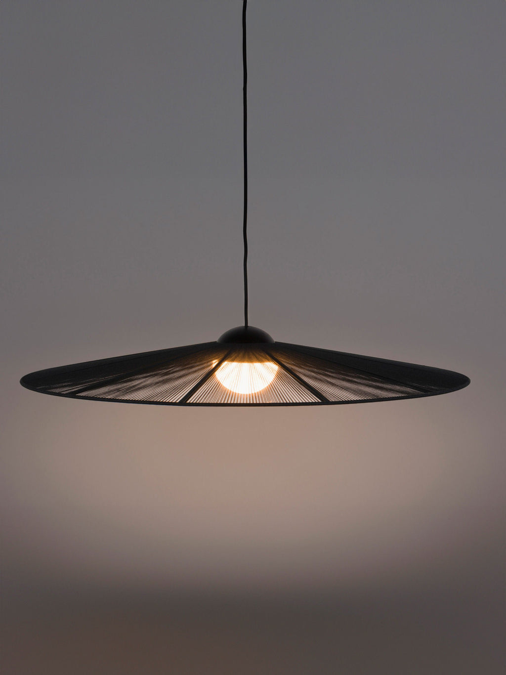 Grande suspension Sal, Ø 80 cm - Noir