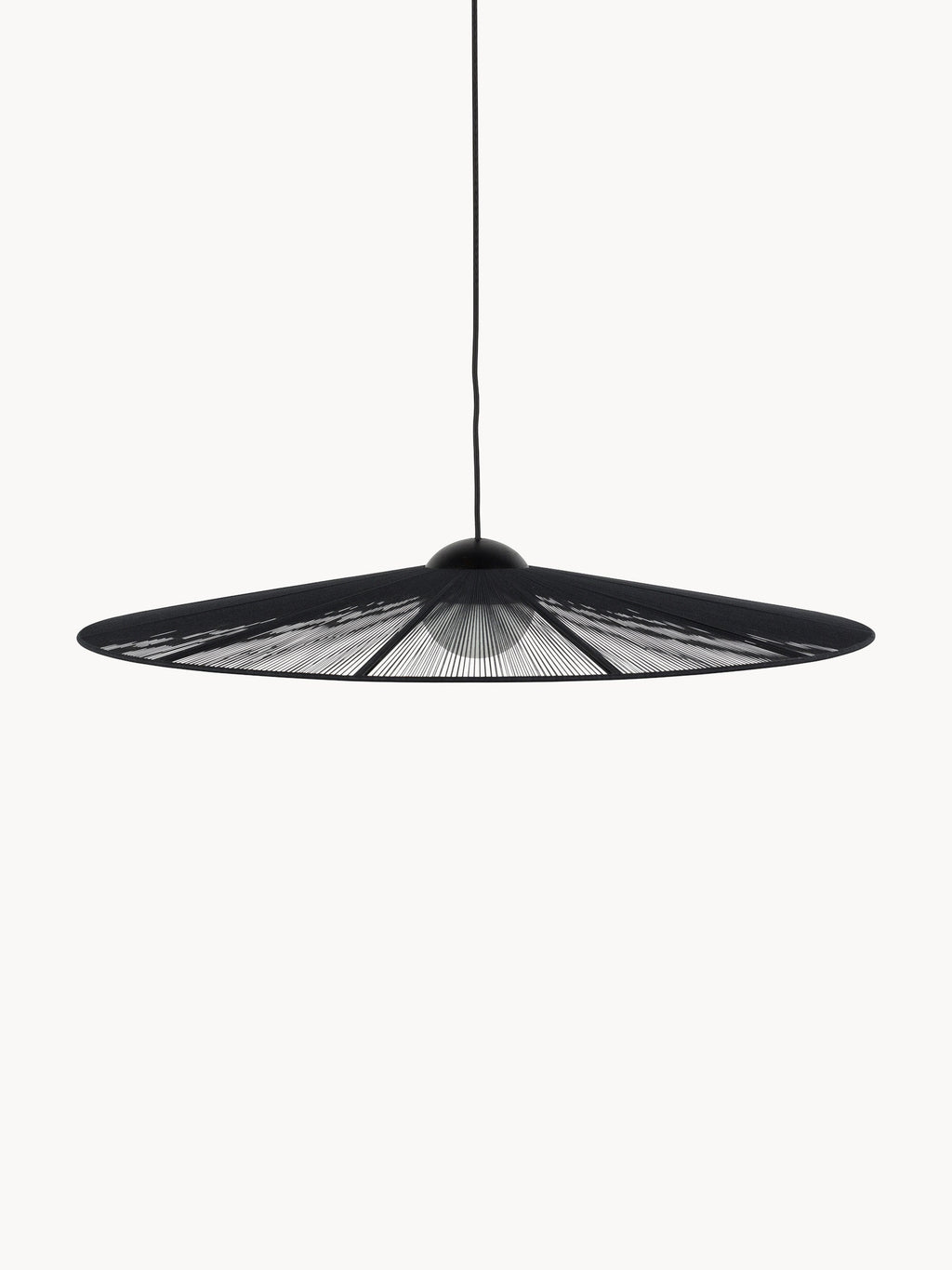Grande suspension Sal, Ø 80 cm - Noir