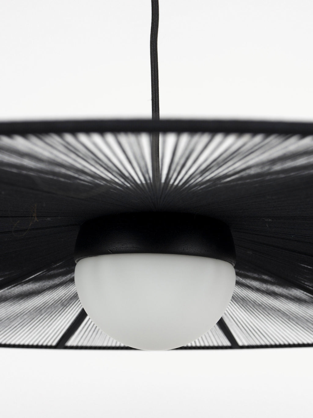Grande suspension Sal, Ø 80 cm - Noir