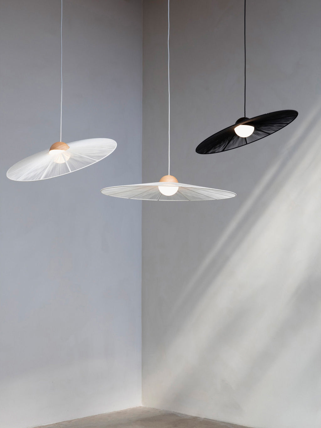 Suspension Sal, Ø 65 cm - Noir