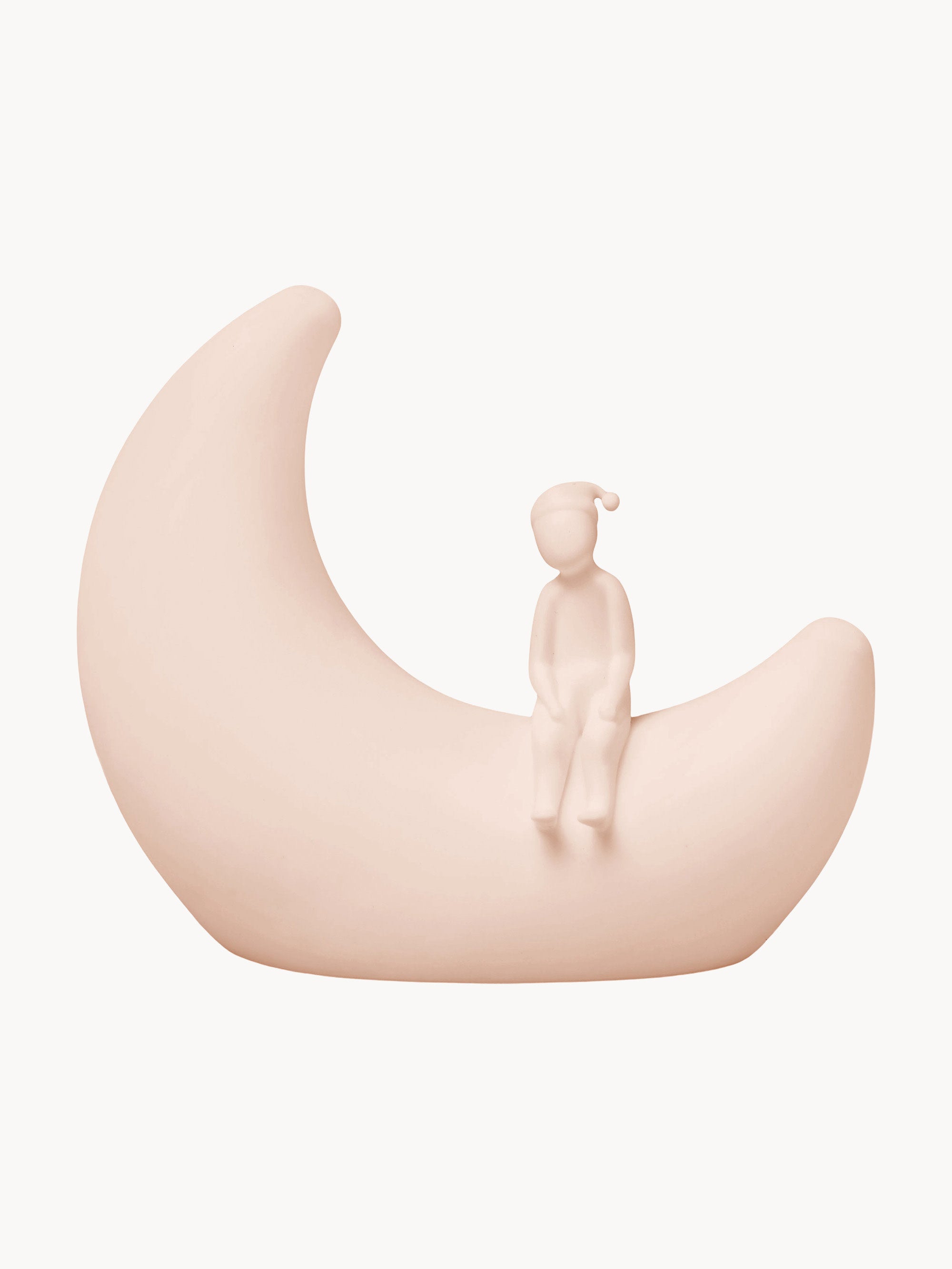 Petite lampe LED mobile avec changement de couleur Aghi - Pêche