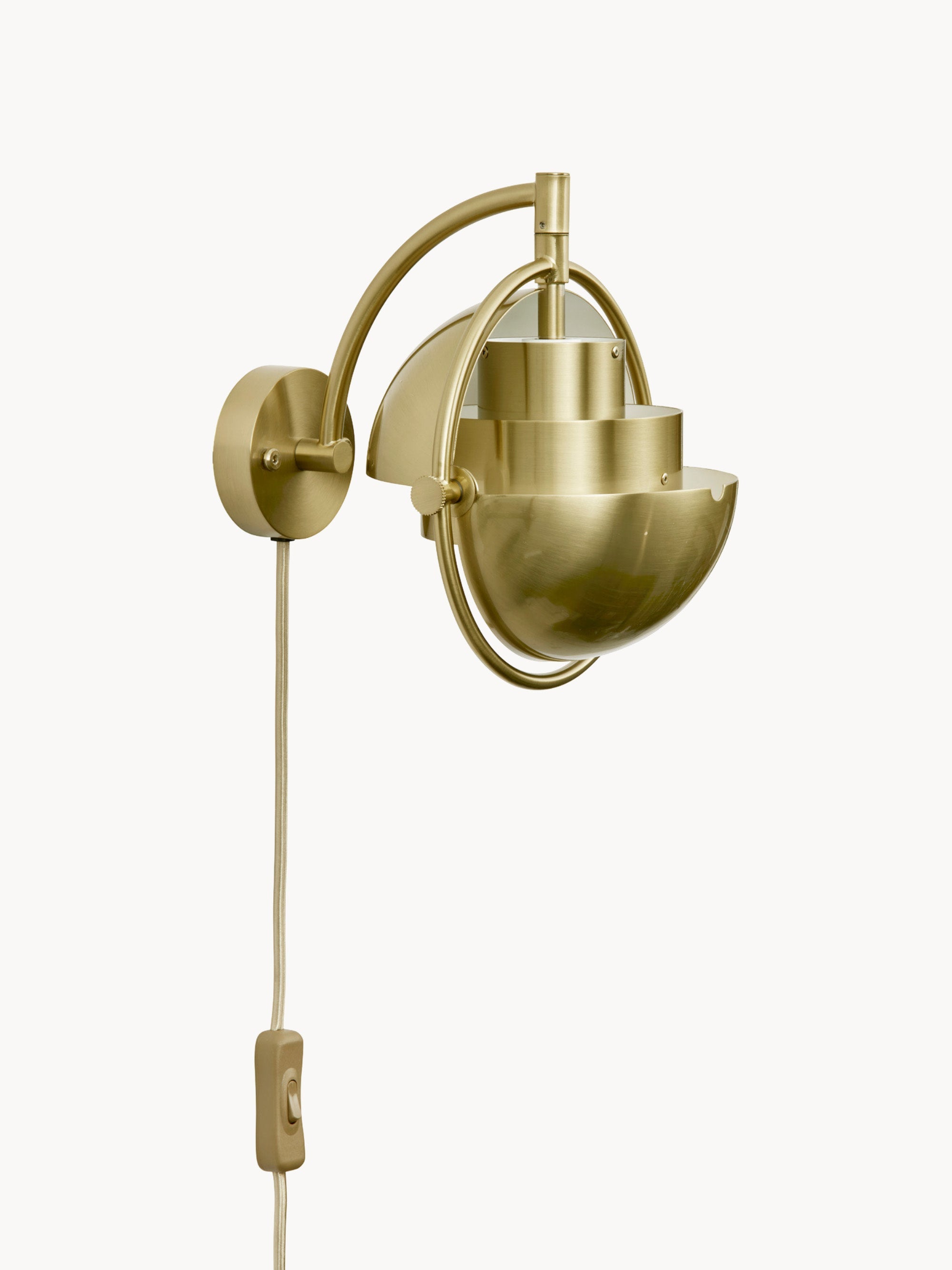 Applique murale à brancher Egil - Laiton