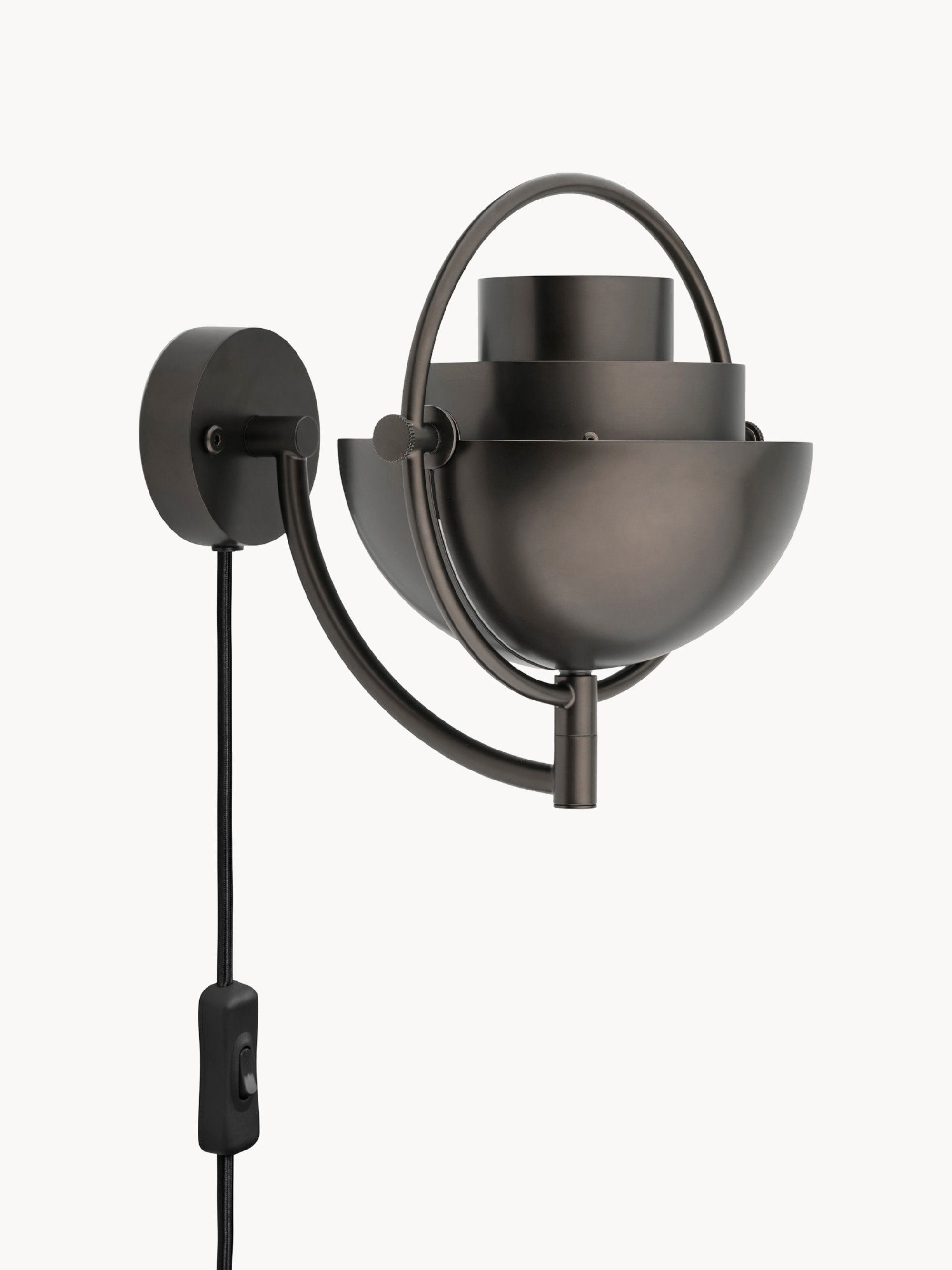 Applique murale à brancher Egil - Noir