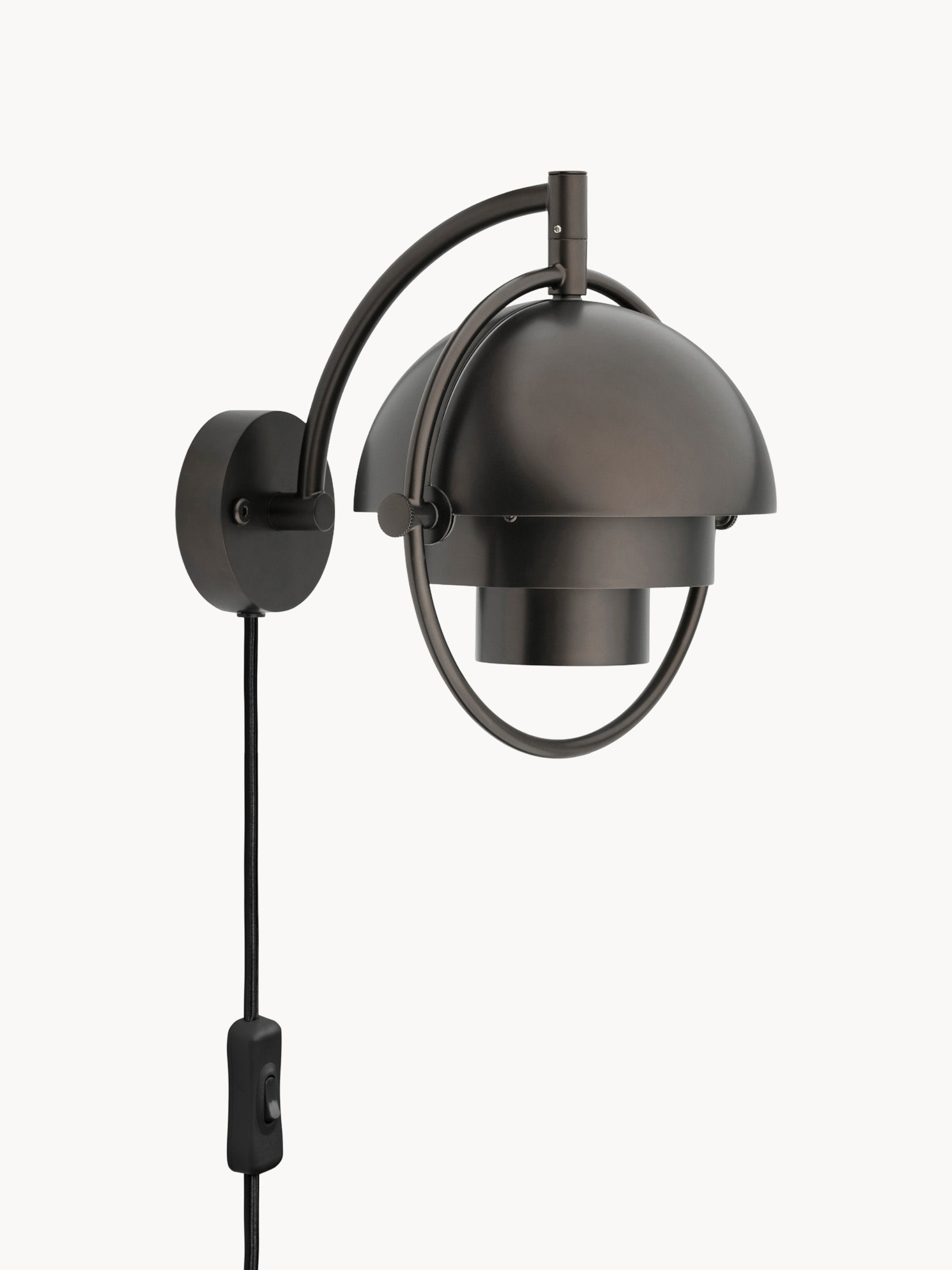 Applique murale à brancher Egil - Noir