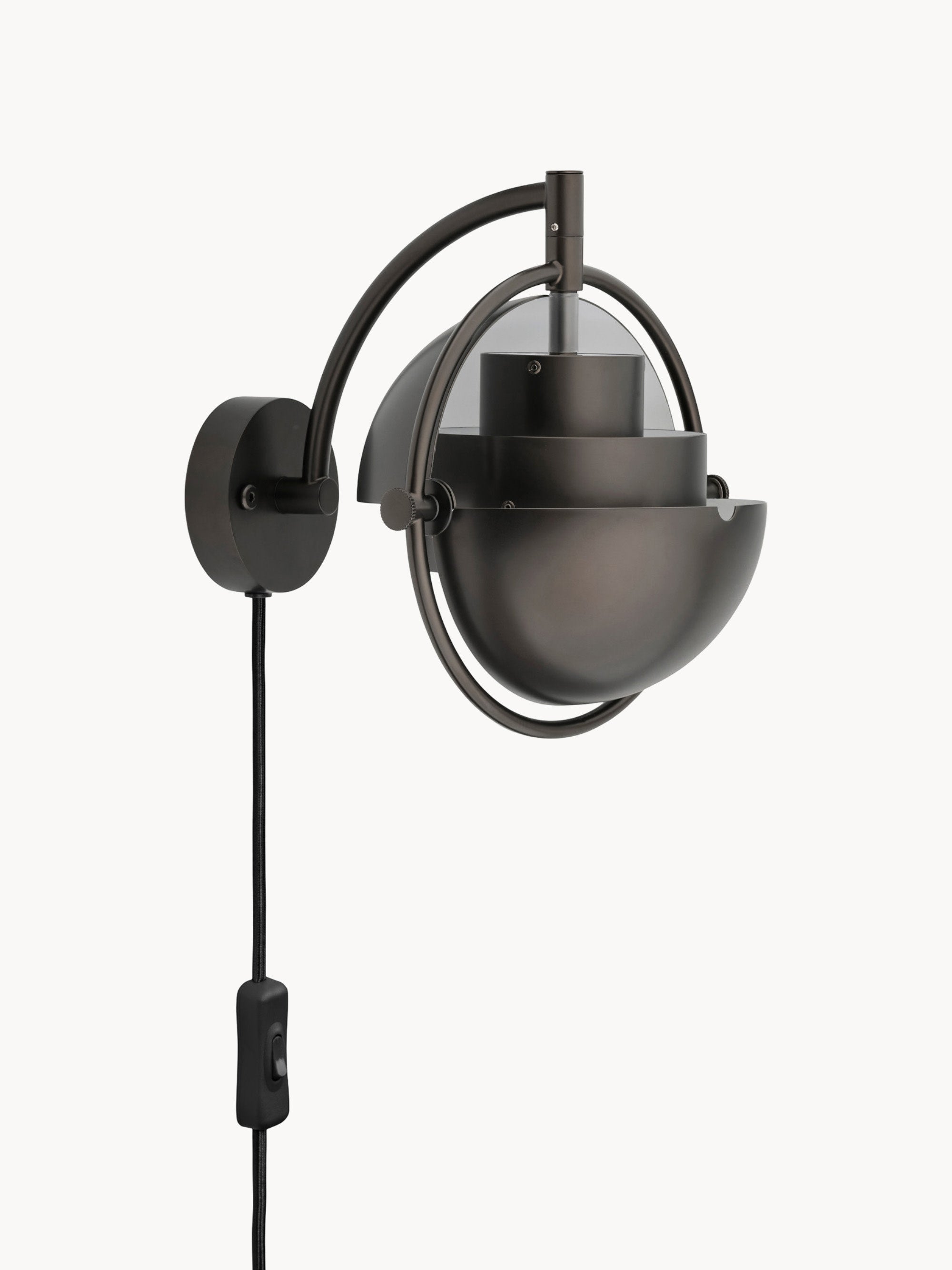 Applique murale à brancher Egil - Noir