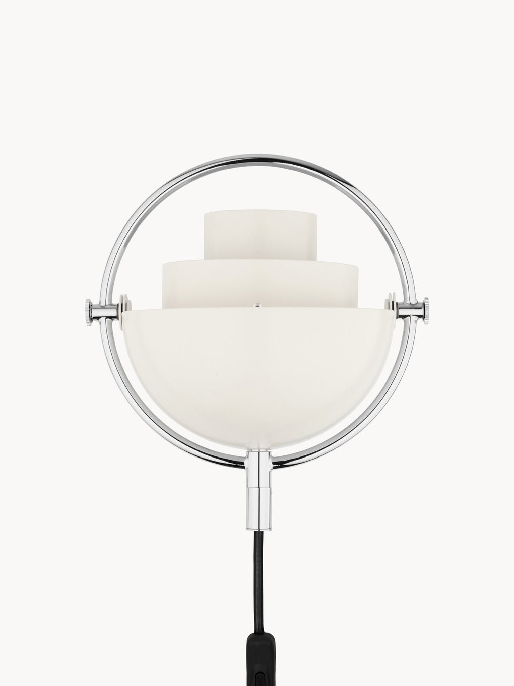 Applique murale à brancher Egil - Blanc, argenté