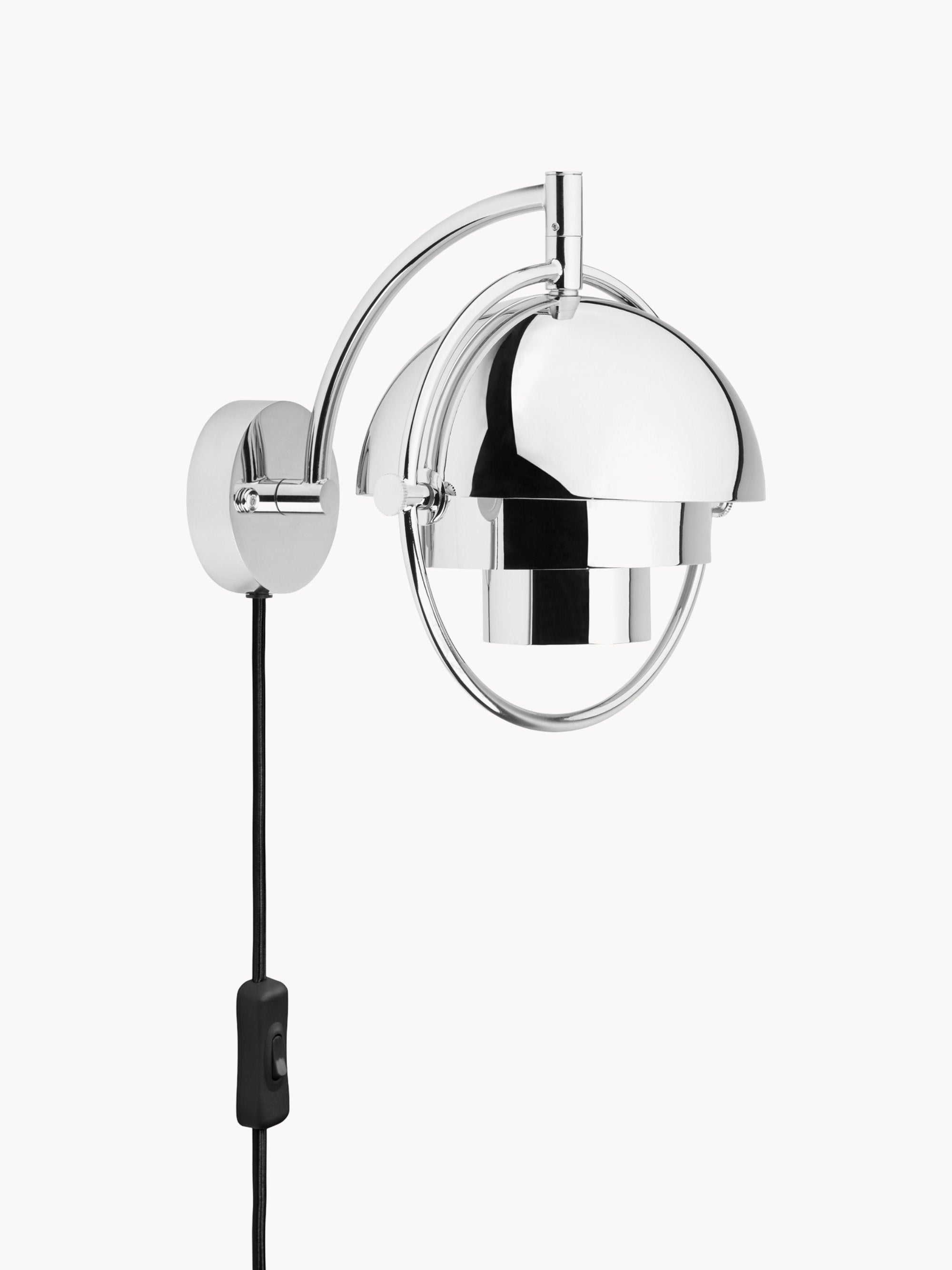 Applique murale à brancher Egil - Argenté