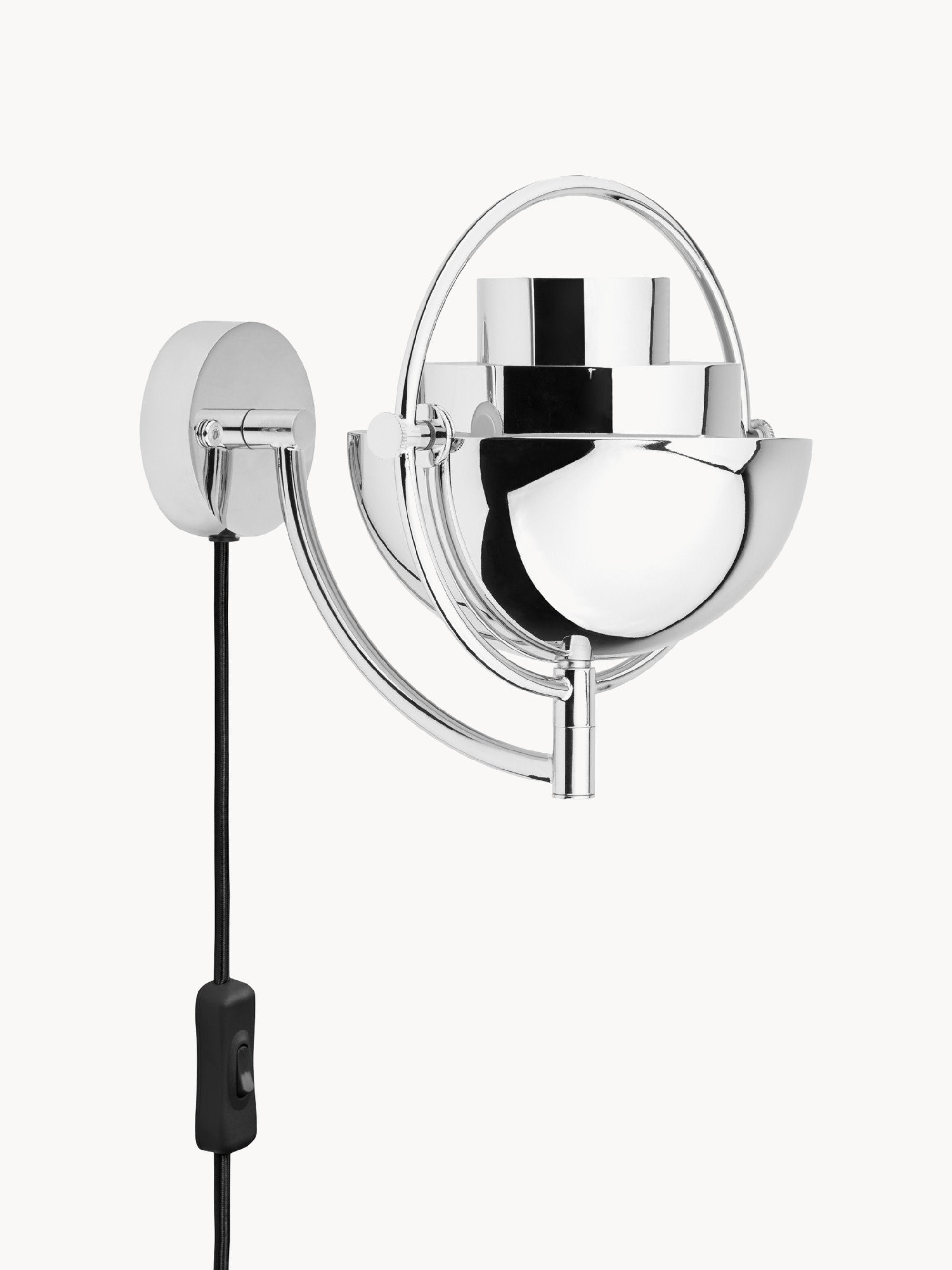 Applique murale à brancher Egil - Argenté