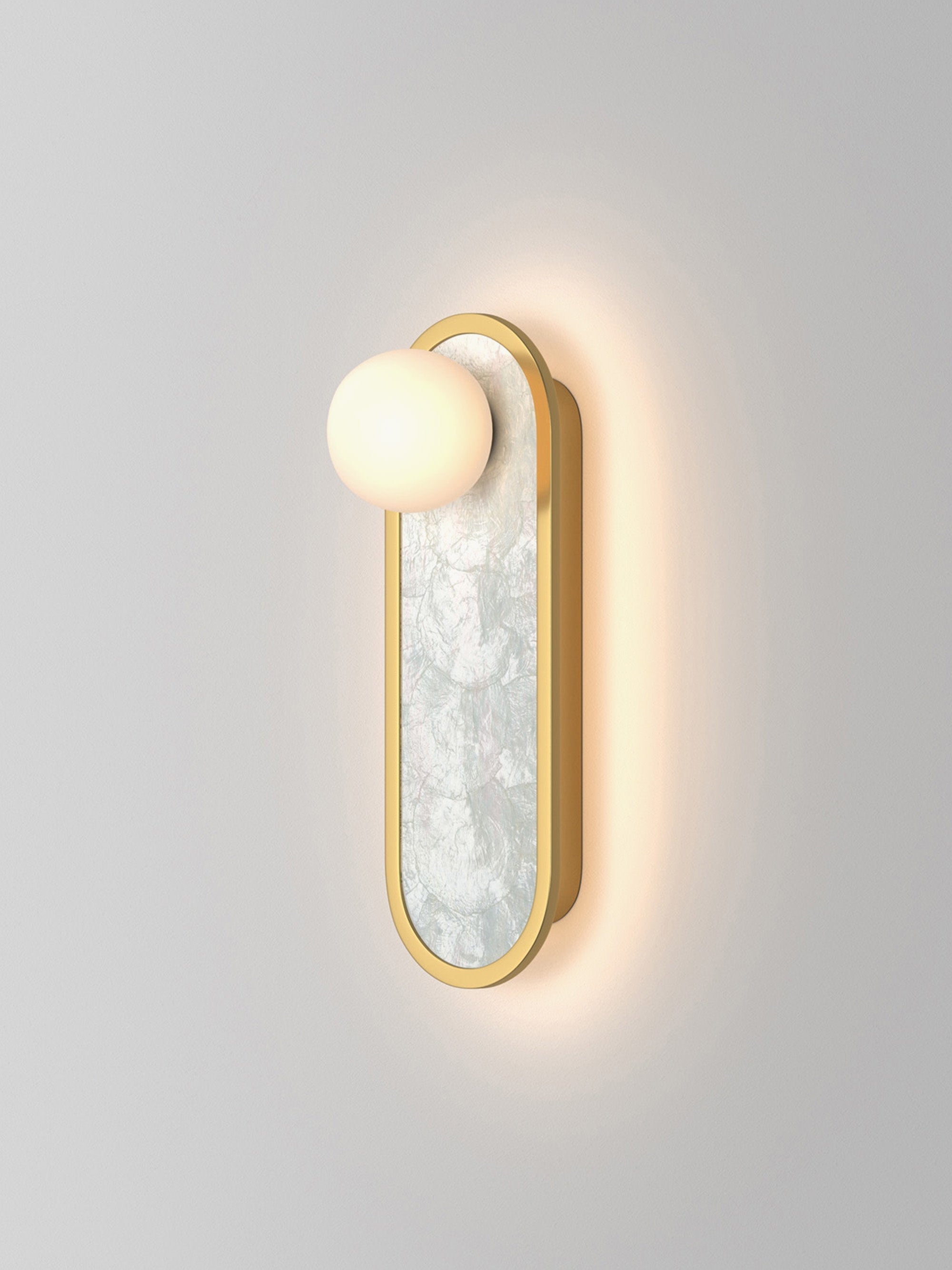 Applique murale LED Hedvig - Doré, argenté