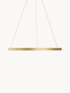 Grande suspension LED à intensité variable Arild - Laiton