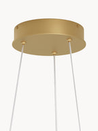Grande suspension LED à intensité variable Arild - Laiton