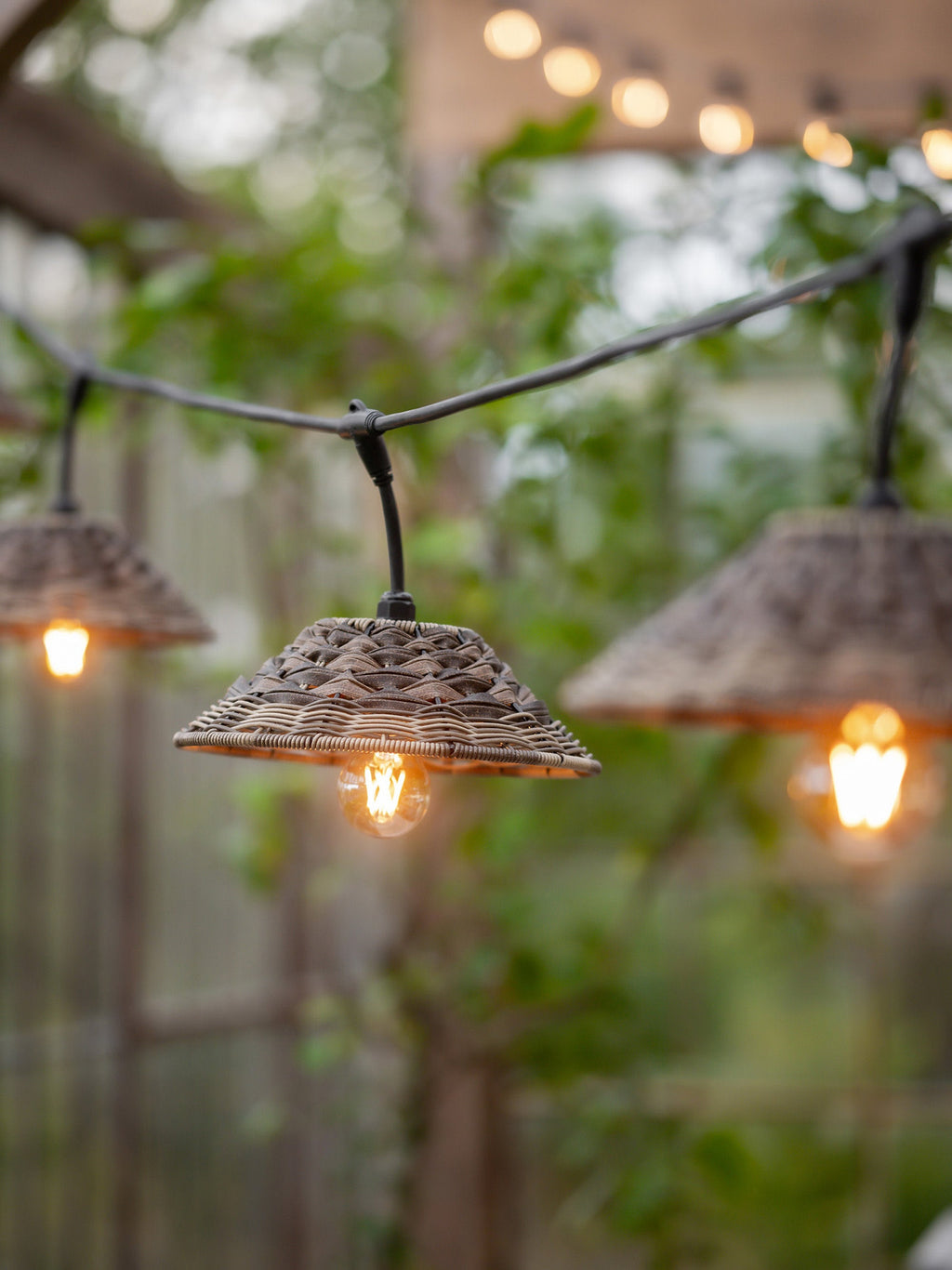 Guirlande lumineuse d'extérieur Horace, 650 cm - Taupe