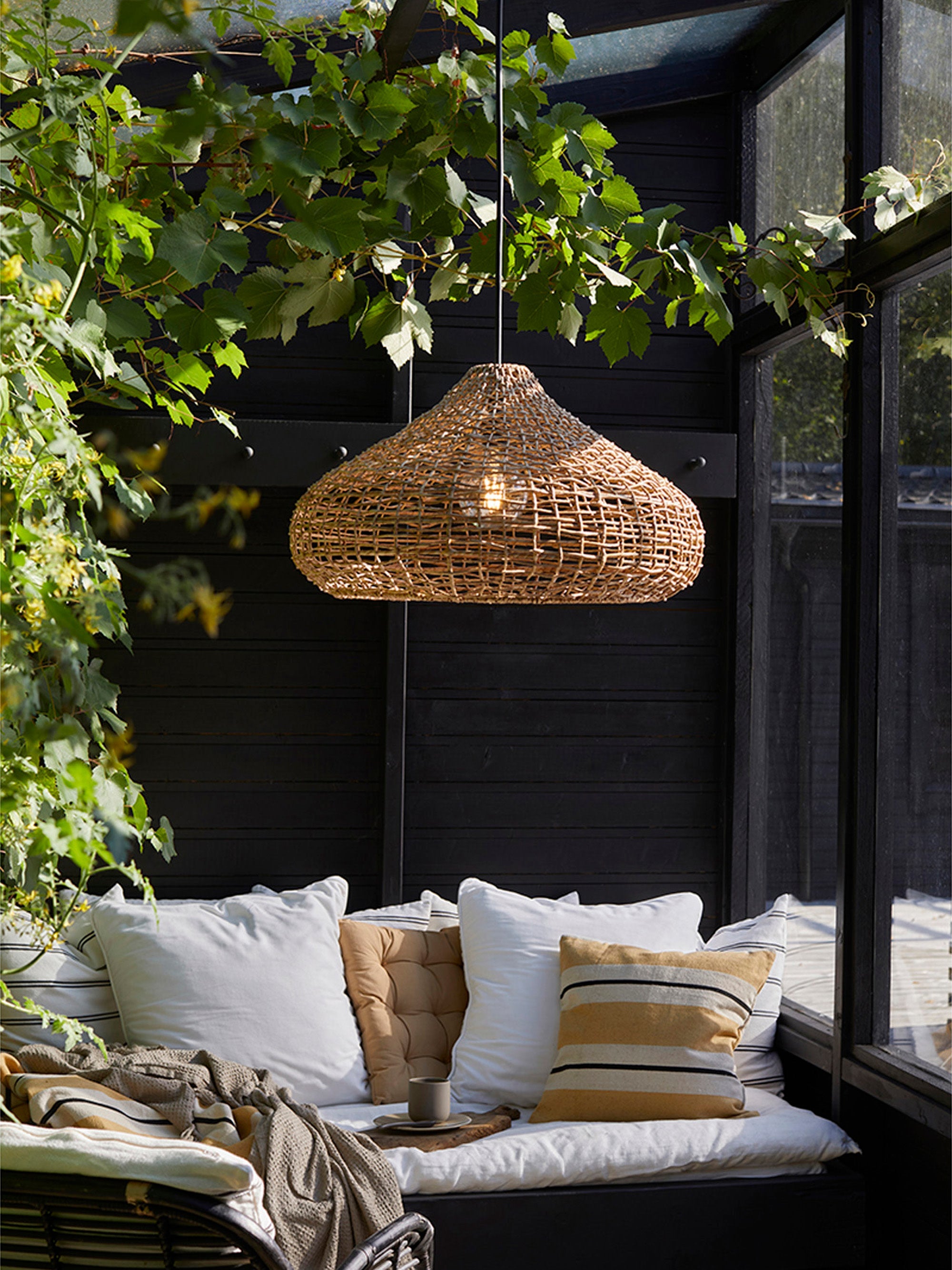 Suspension d'extérieur Gannon - Beige