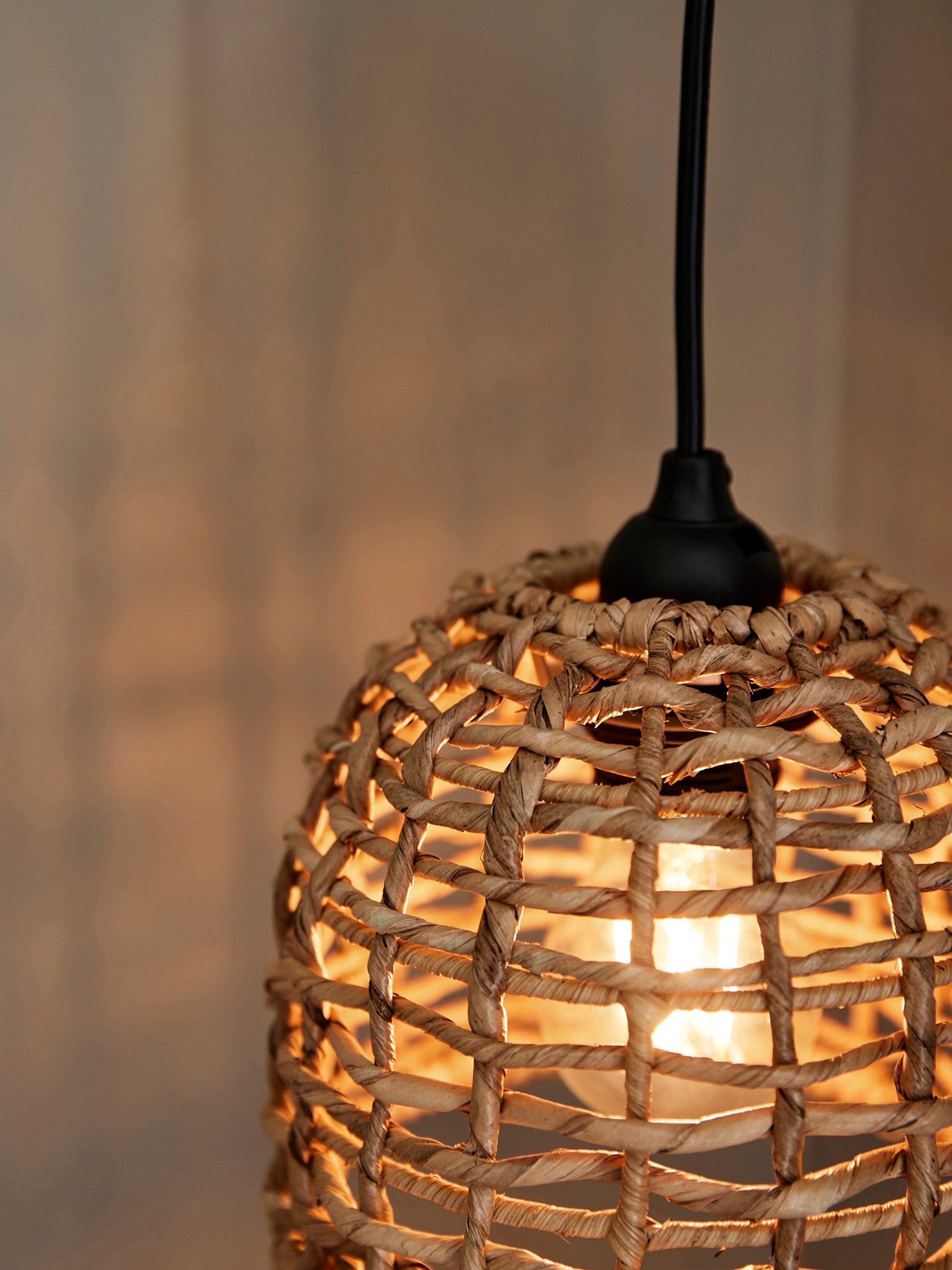 Guirlande lumineuse d'extérieur Ingmar, 650 cm - Beige