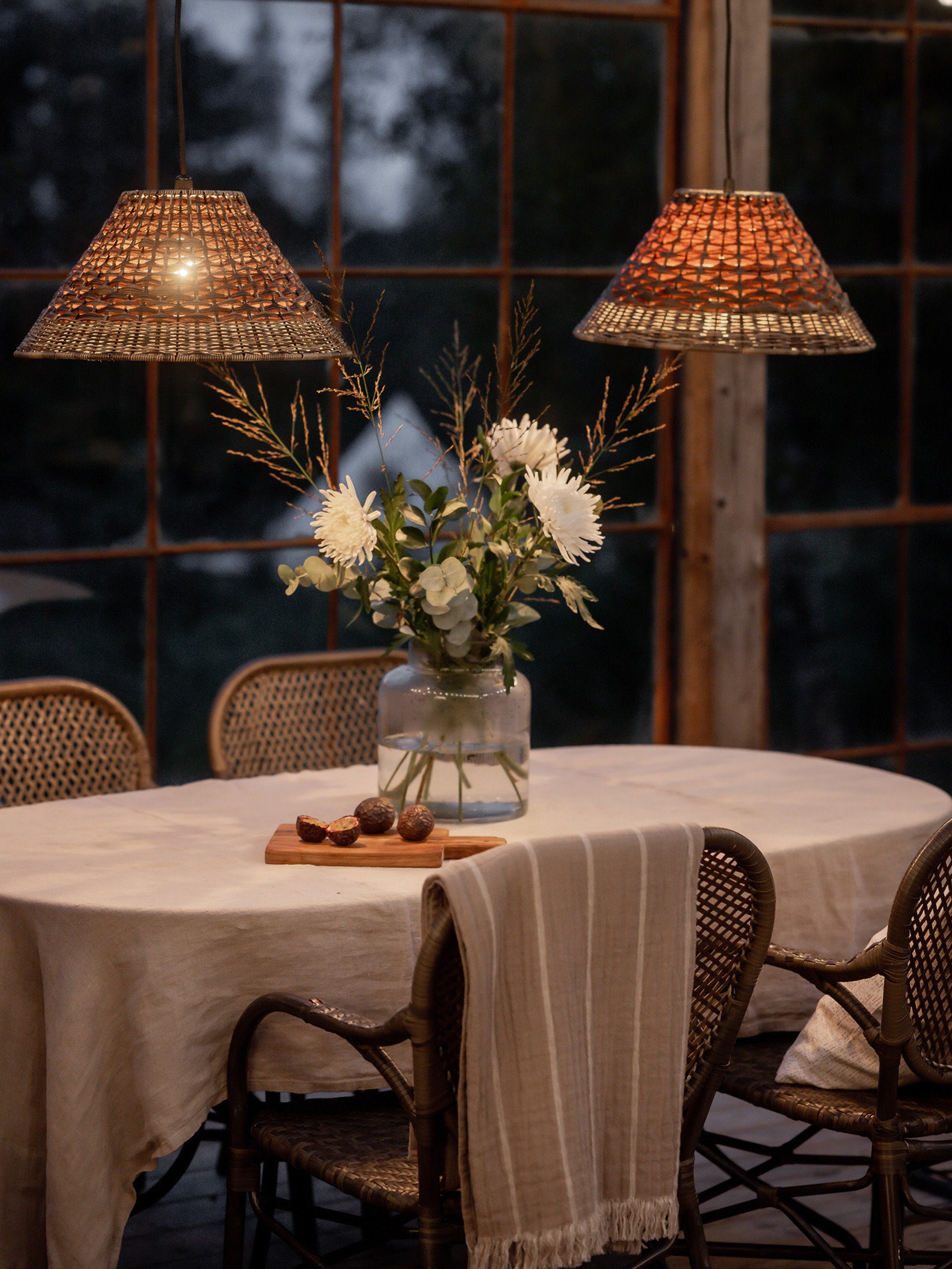 Suspension d'extérieur Horace - Taupe