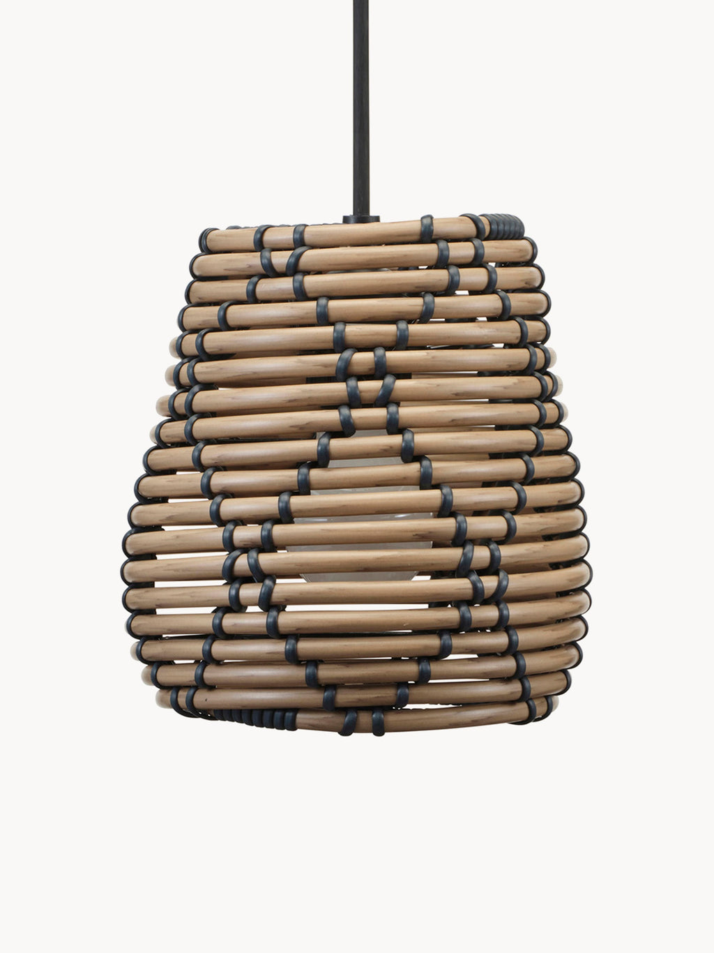Suspension d'extérieur Heimo - Beige, noir