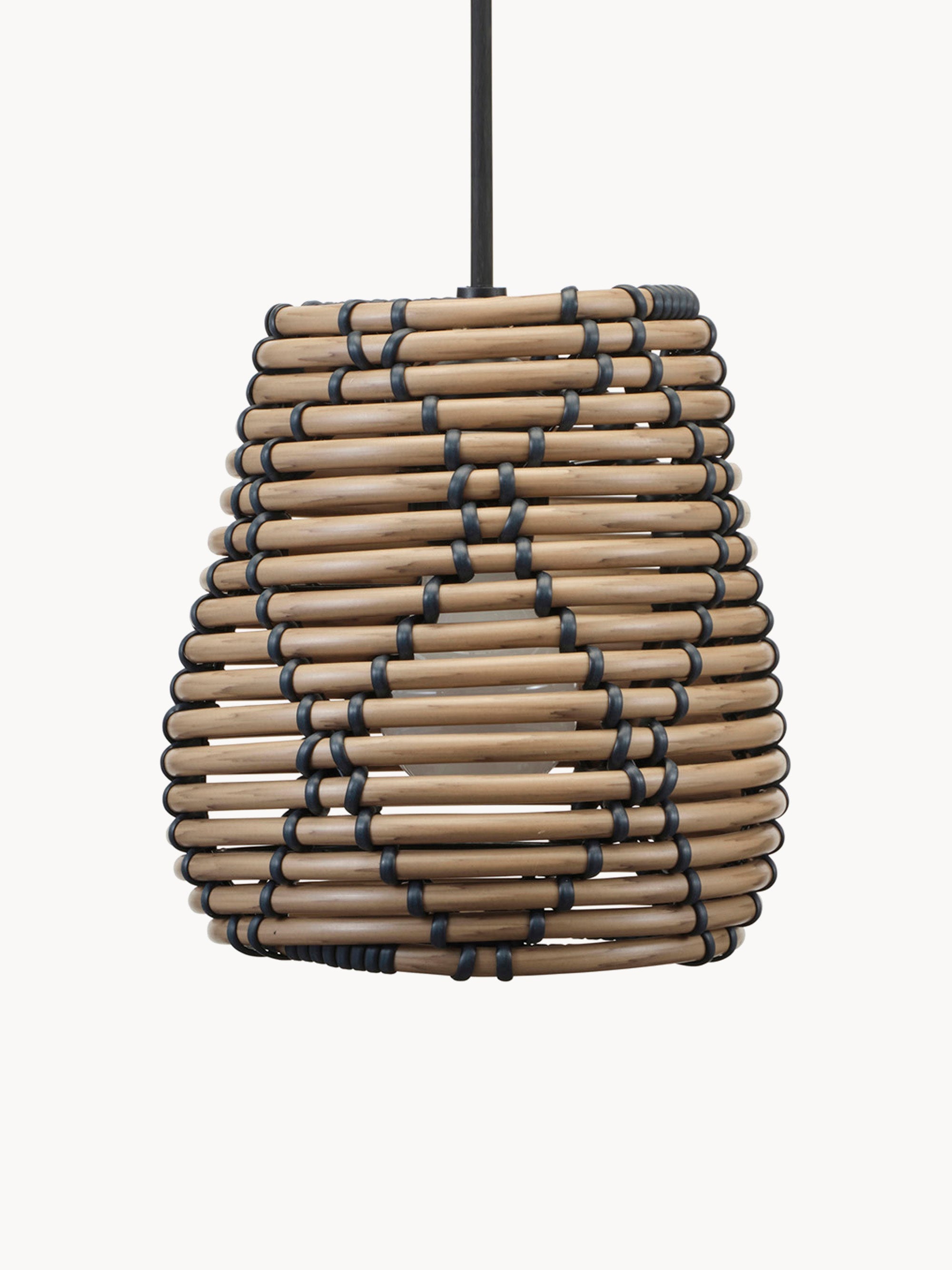 Suspension d'extérieur Heimo - Beige, noir