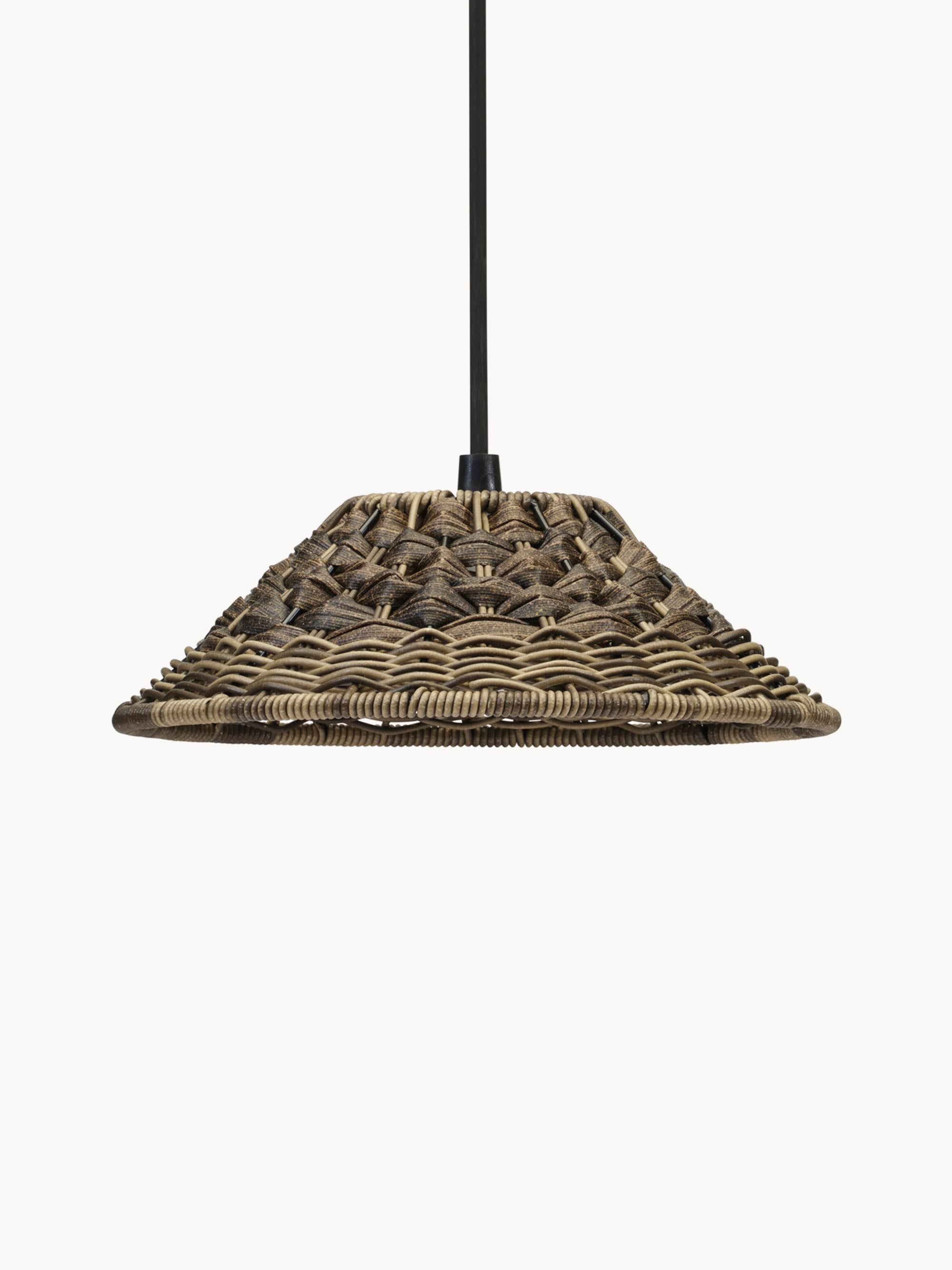 Petite suspension d'extérieur Horace - Taupe