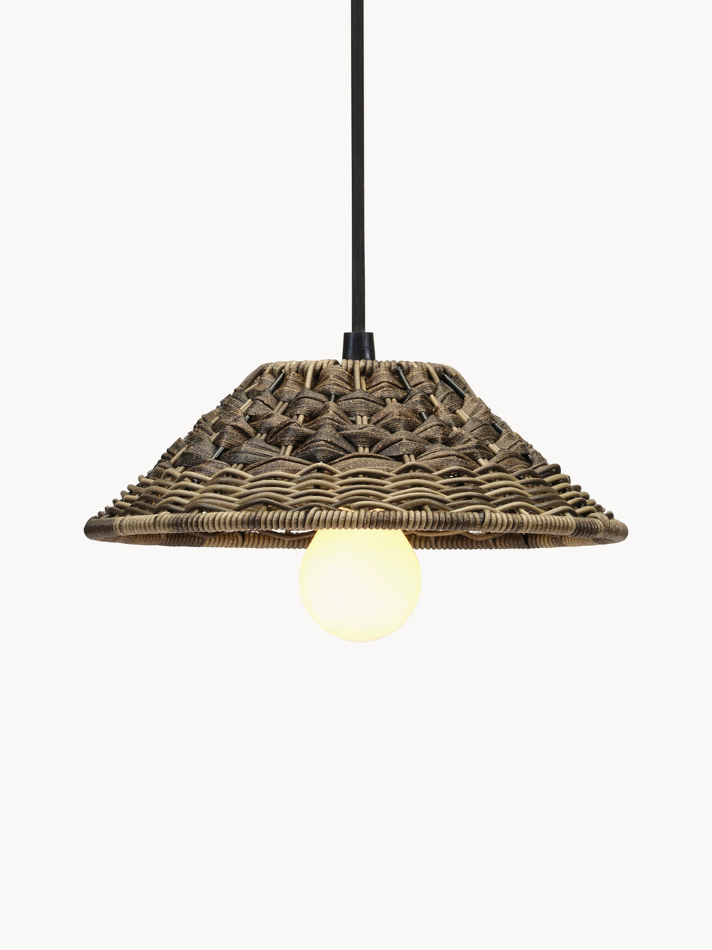 Petite suspension d'extérieur Horace - Taupe