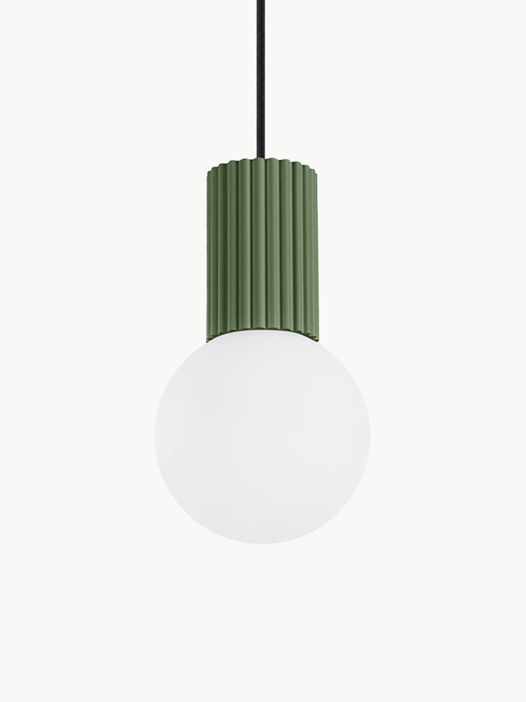 Petite suspension Draco - Vert olive