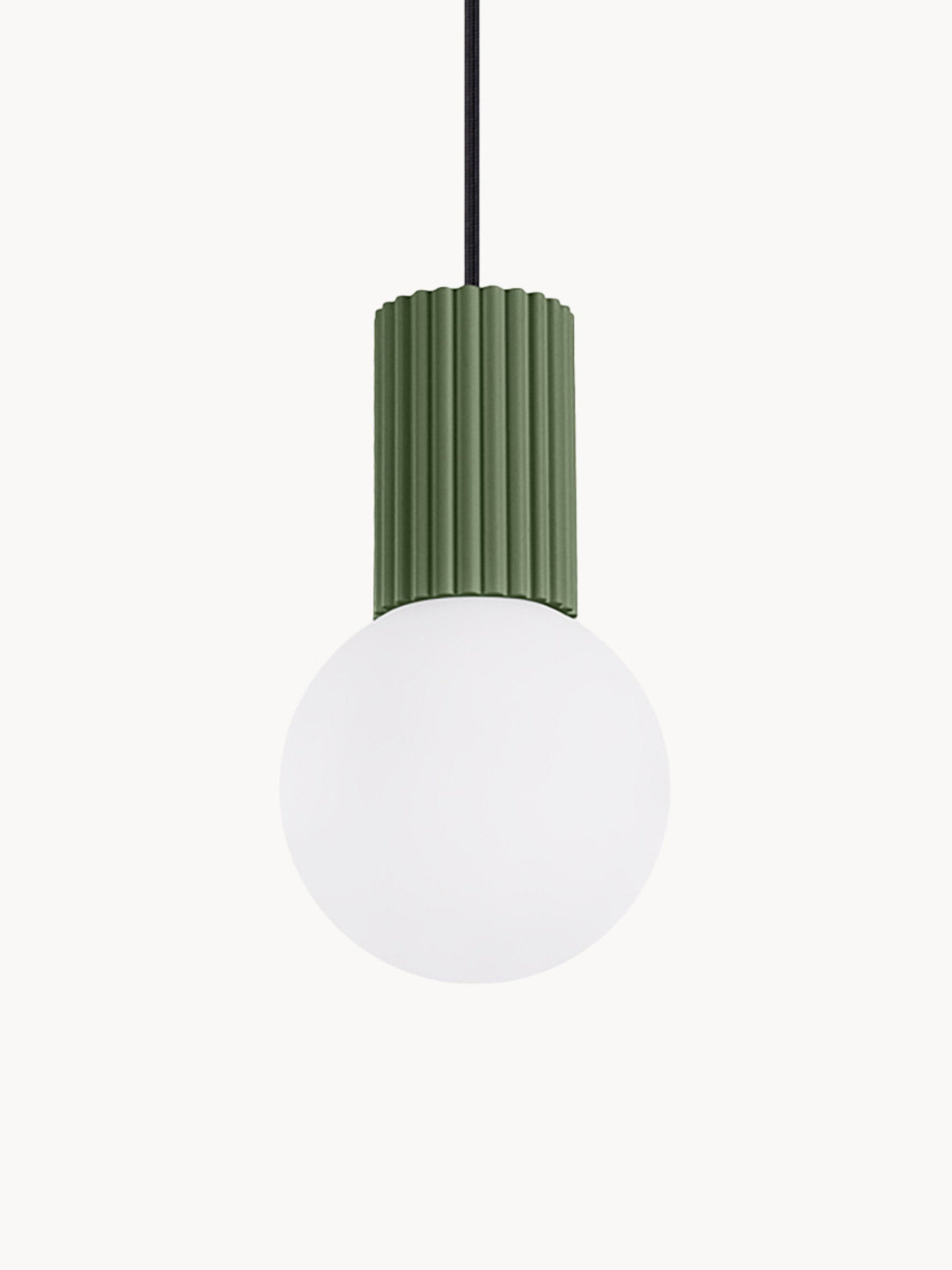 Petite suspension Draco - Vert olive