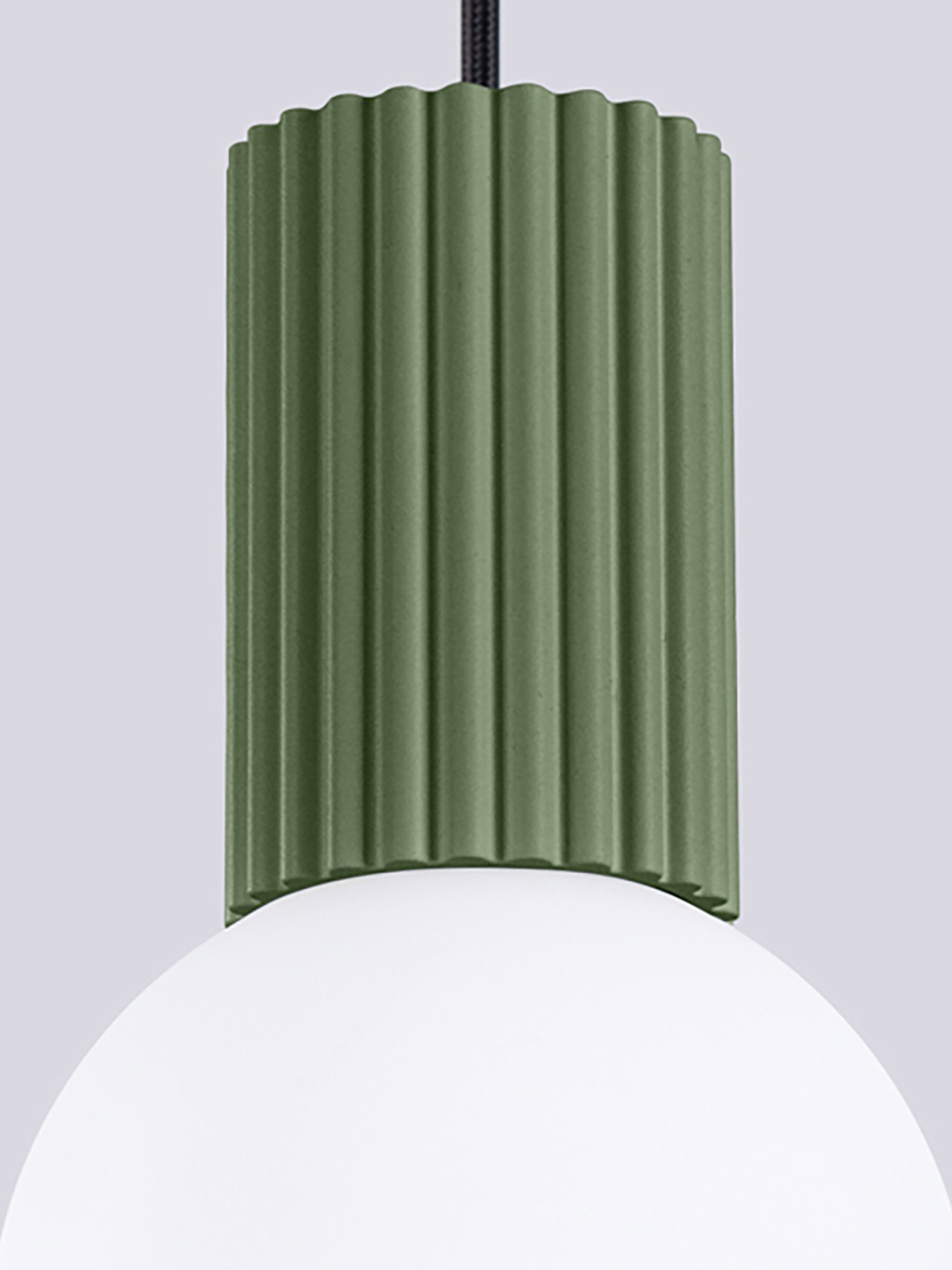 Petite suspension Draco - Vert olive
