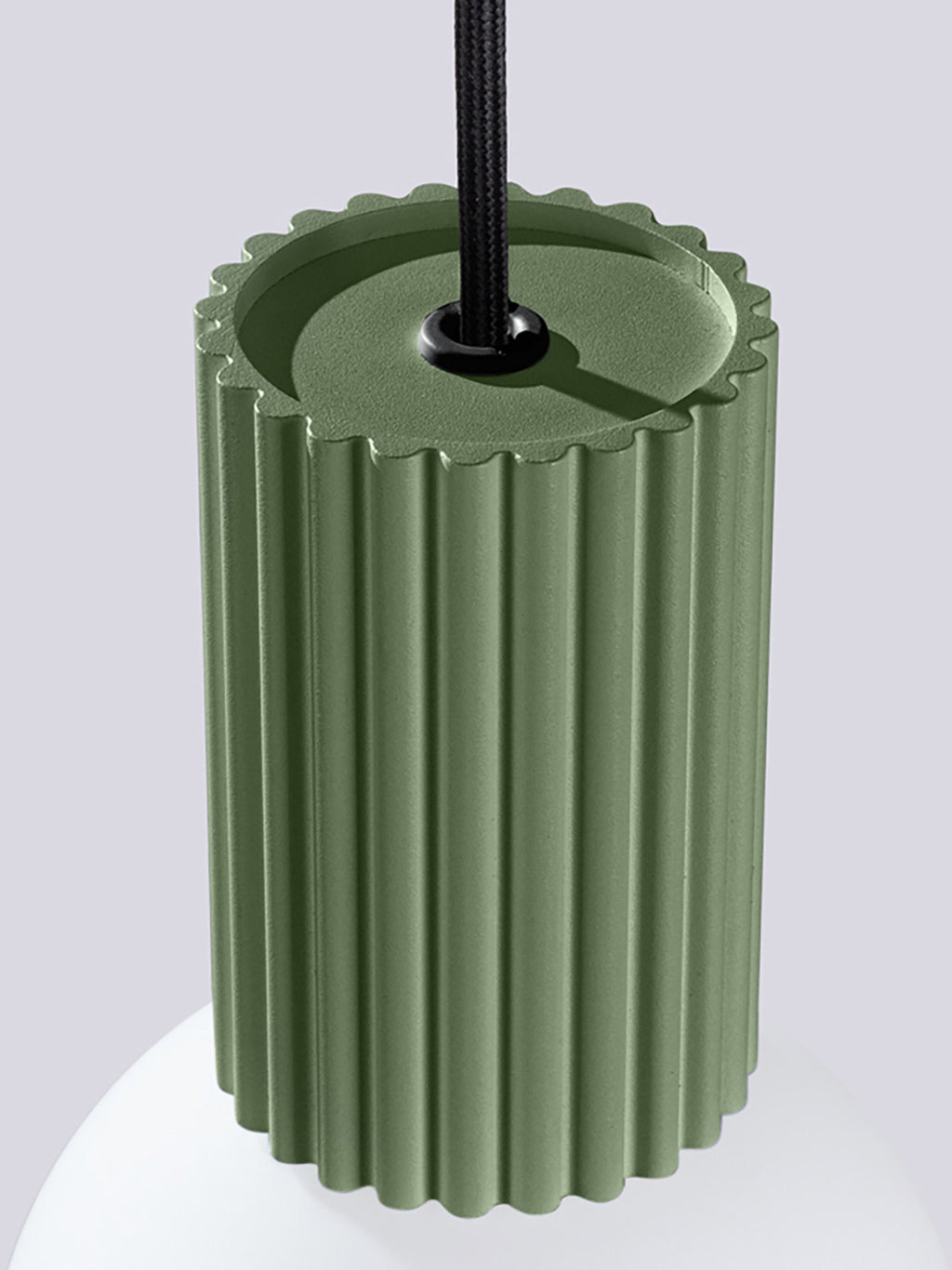 Petite suspension Draco - Vert olive