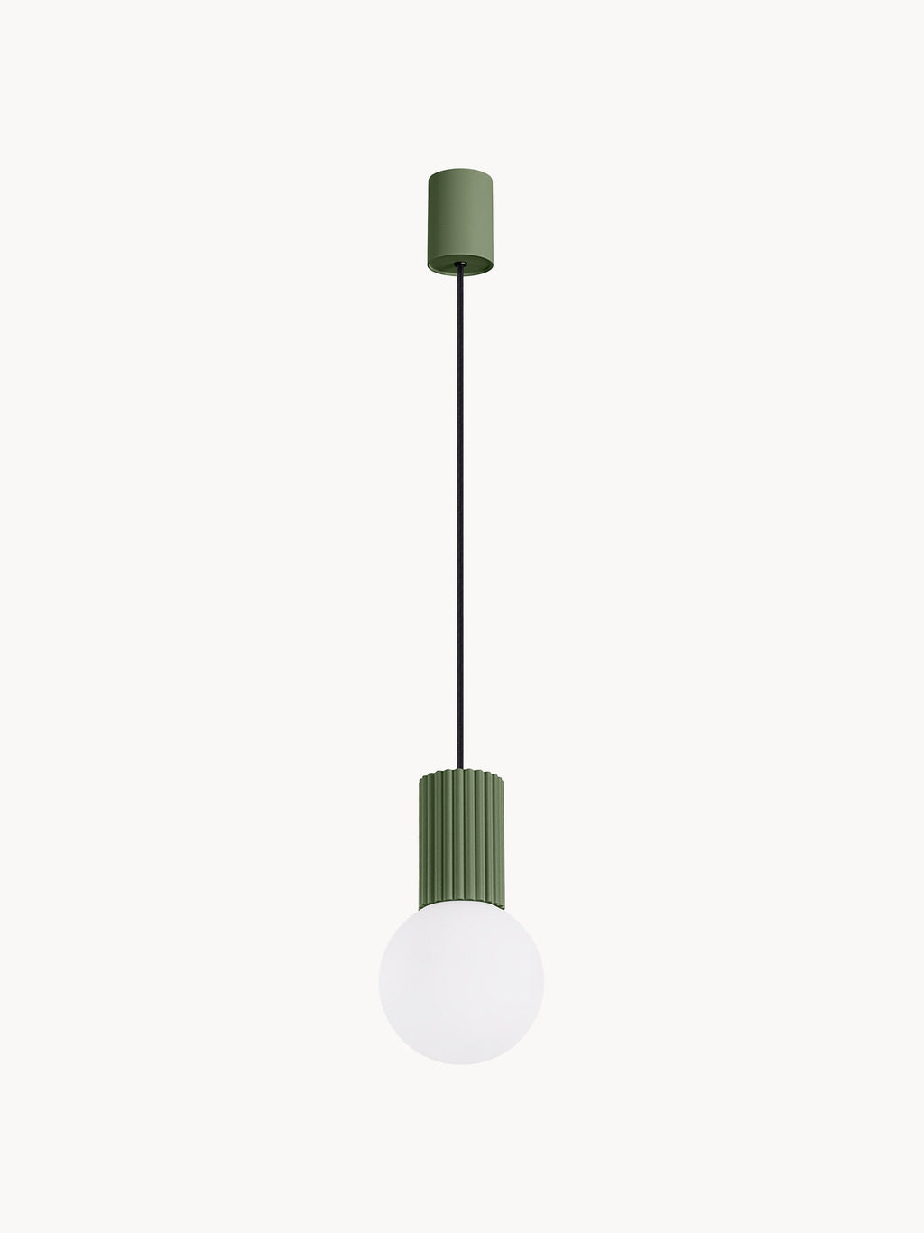 Petite suspension Draco - Vert olive
