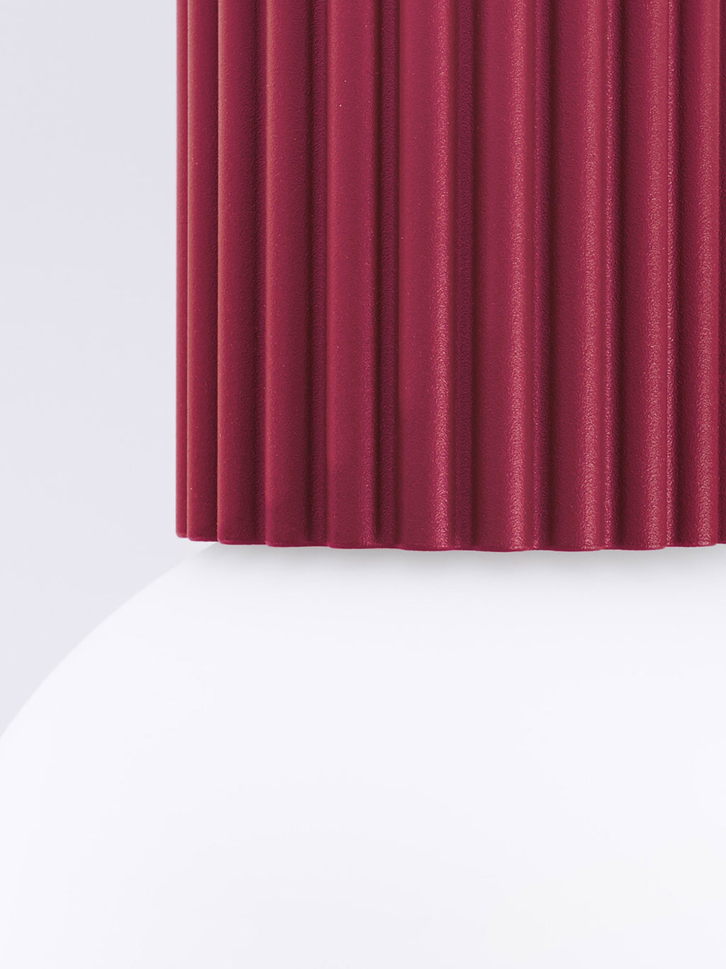 Petit spot plafond Draco - Lie de vin
